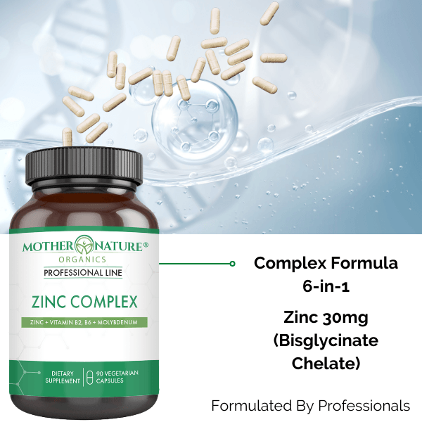 Zinc Complex Formula by Mother Nature Organics