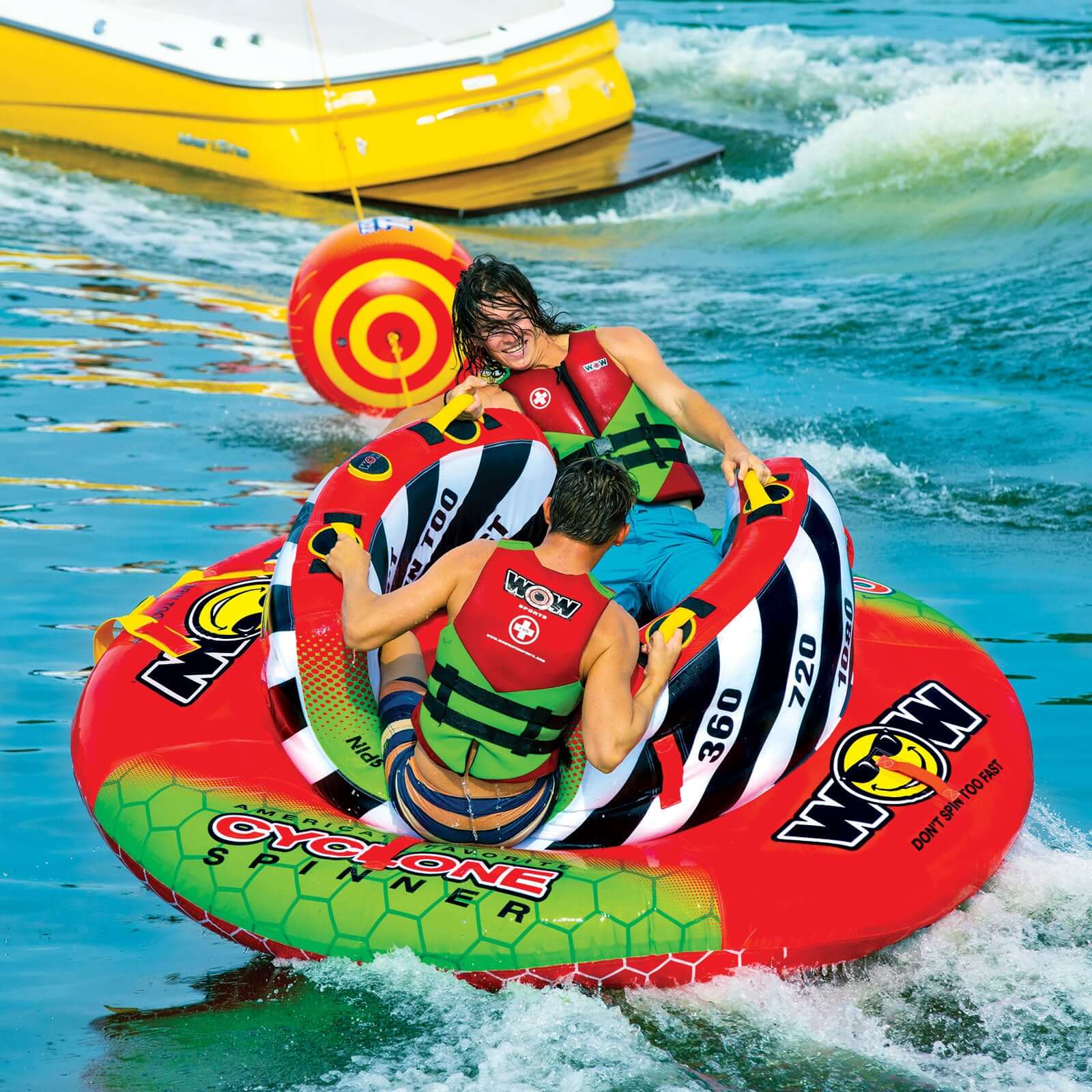 WOW Sports Cyclone Spinner Towable (20-1070) by Jupiter Gear