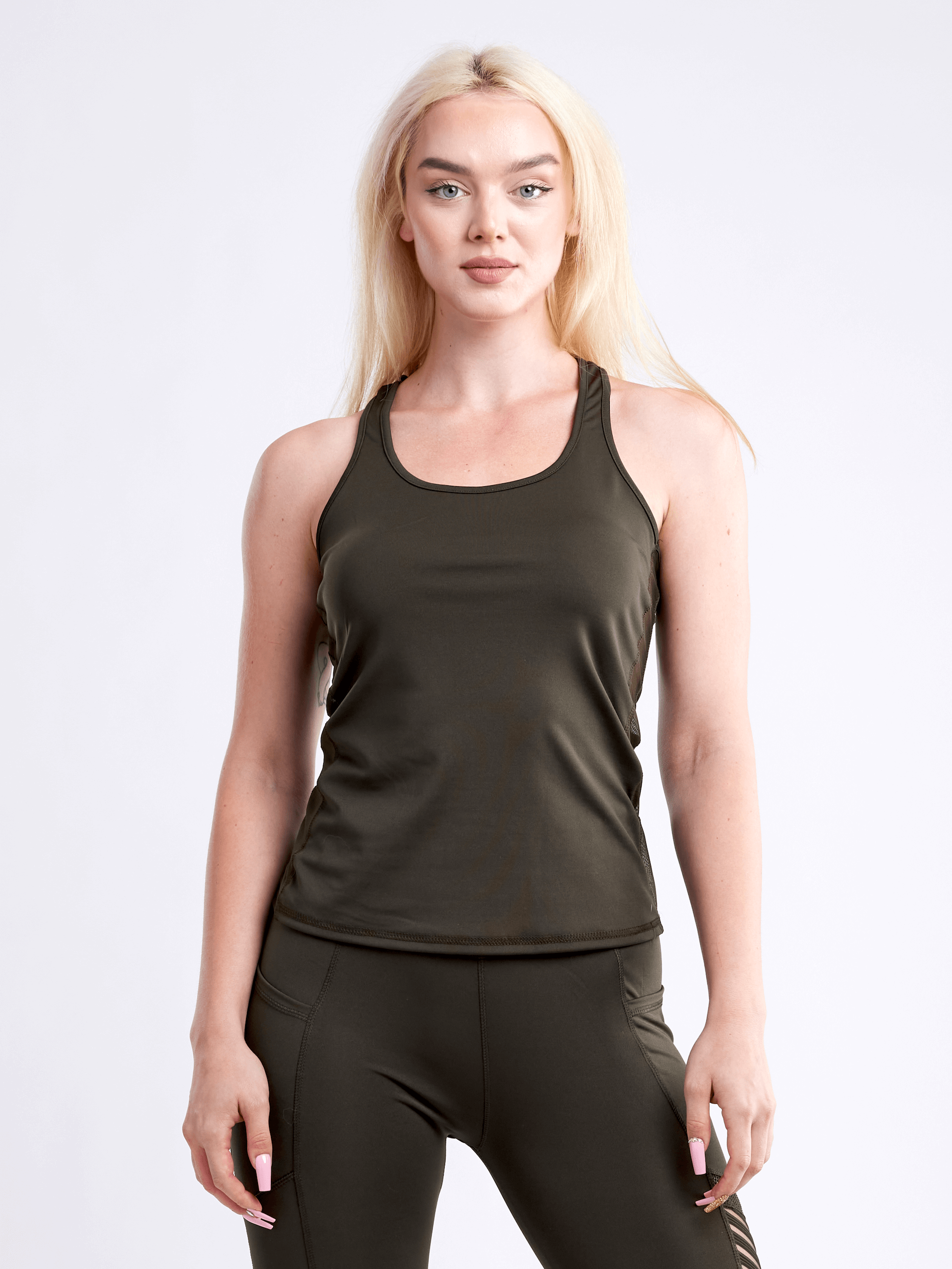 JupiterGear Sports Tank Top with Side Mesh Panels by Jupiter Gear