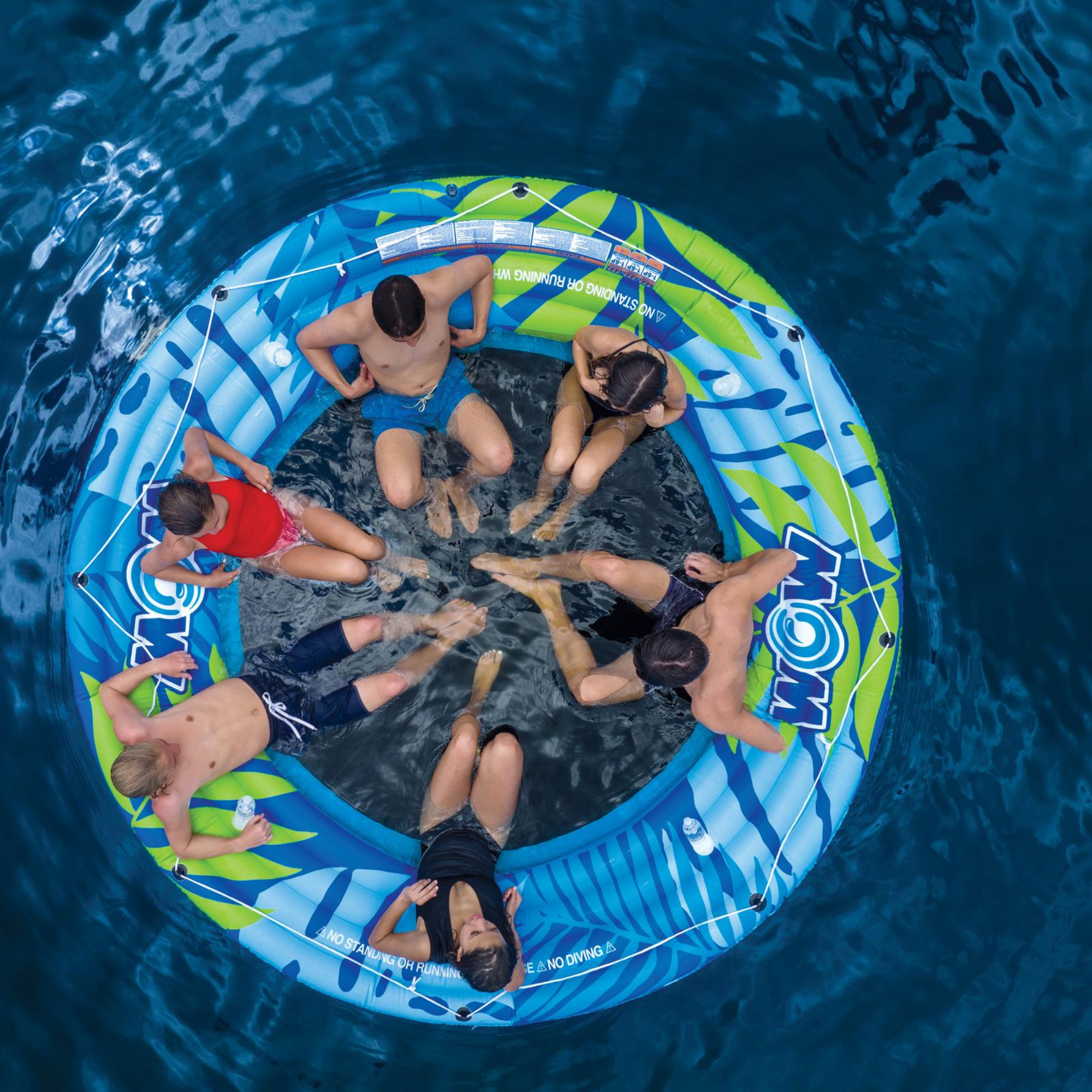 WOW Sports Aqua Haven 10ft Round Hammock by Jupiter Gear