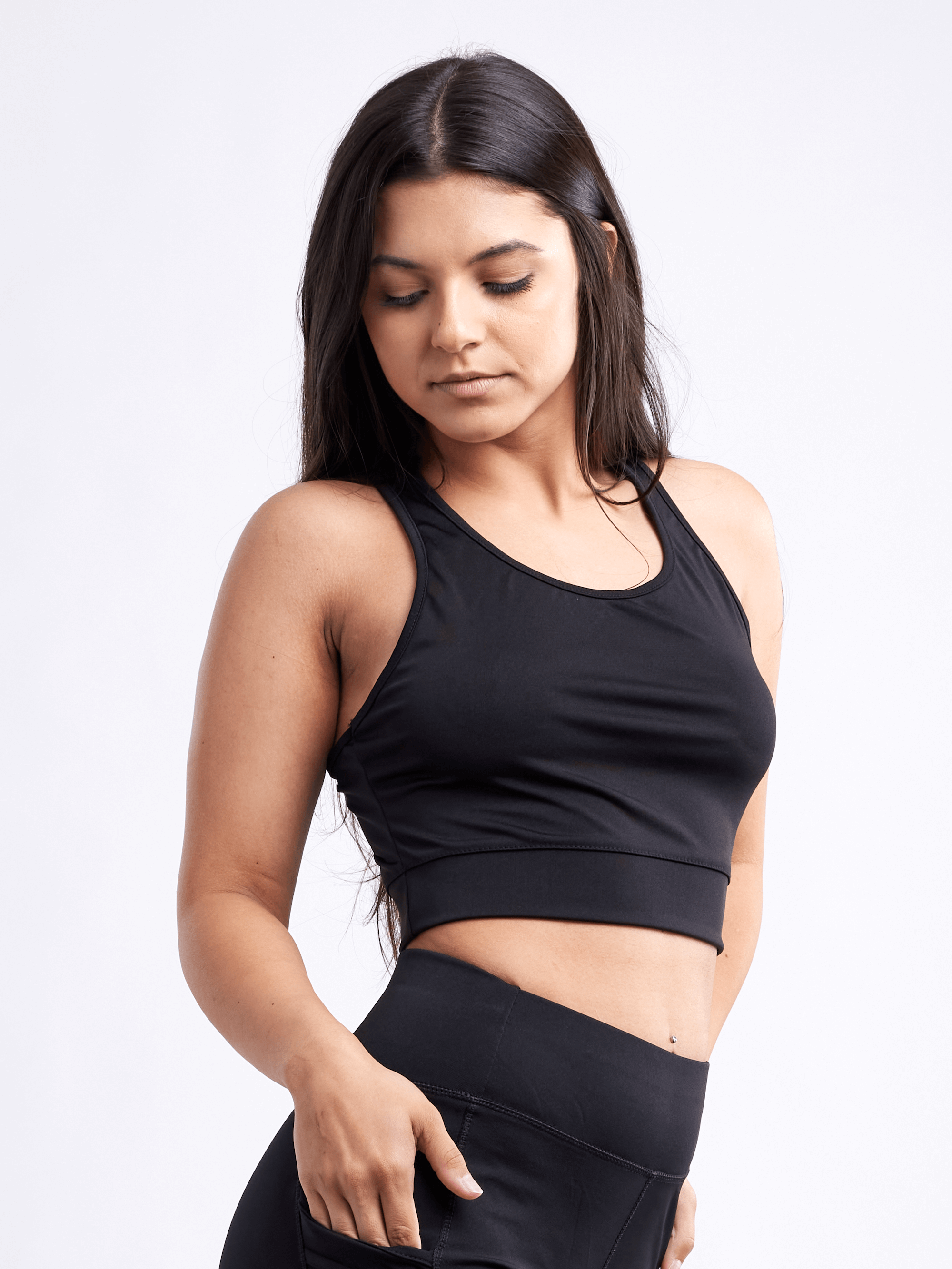 JupiterGear Racerback Lightweight Training Crop Tank Top by Jupiter Gear