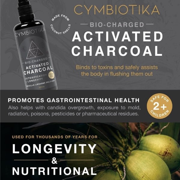 Cymbiotika Activated Charcoal by Mother Nature Organics