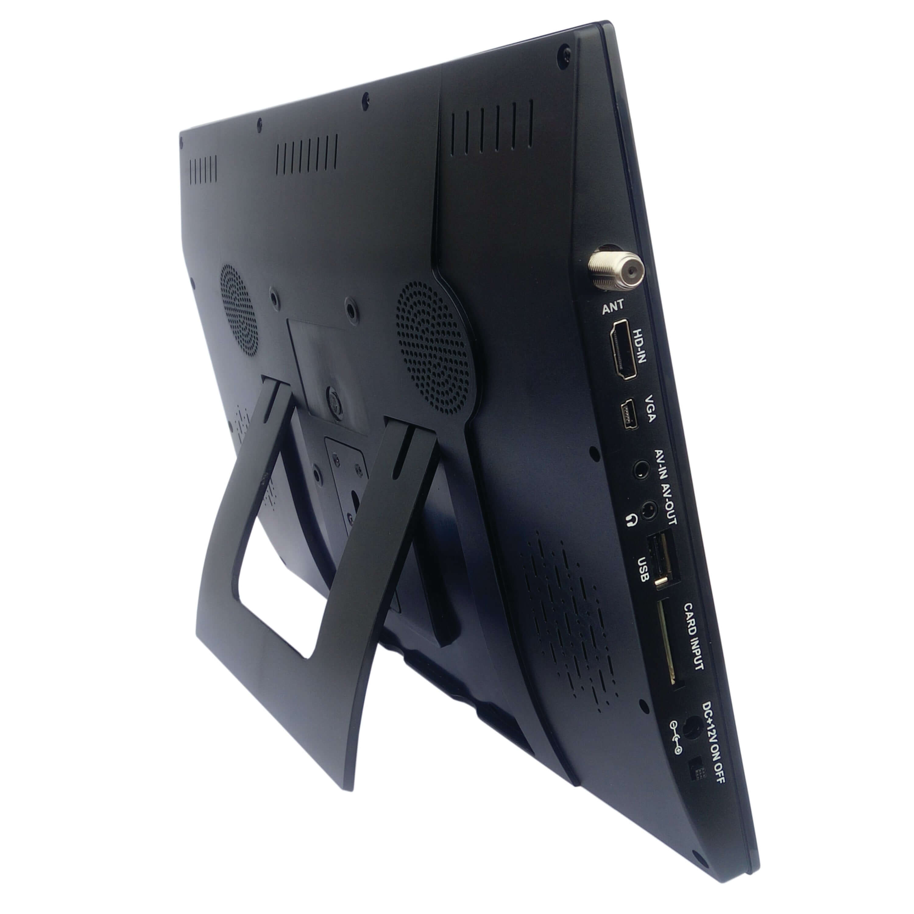 Supersonic 14" Portable Digital LED TV with USB, SD and HDMI Inputs, 12 Volt AC/DC Compatible (SC-2814) by Jupiter Gear