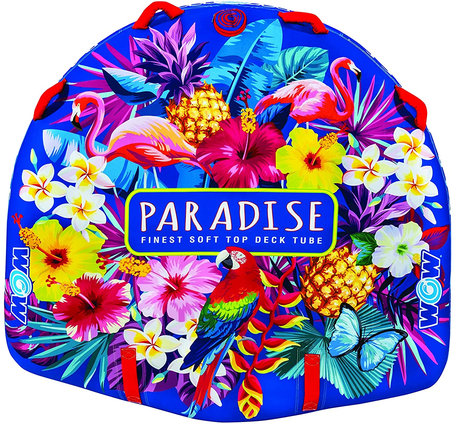 WOW Sports Paradise 2 Person 2P Soft Top Towable (22-WTO-3983) by Jupiter Gear