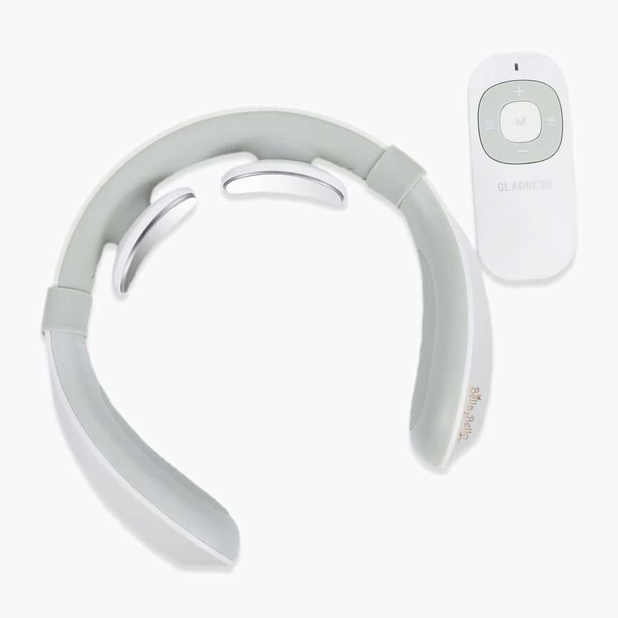 Bella2Bello EGM White Remote Intelligent Neck Massager (White) 10352 by Jupiter Gear