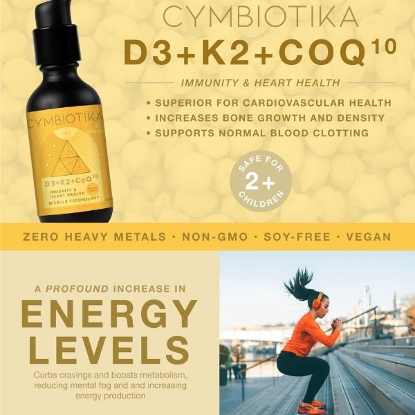 Synergy K2D3 COQ10 by Mother Nature Organics