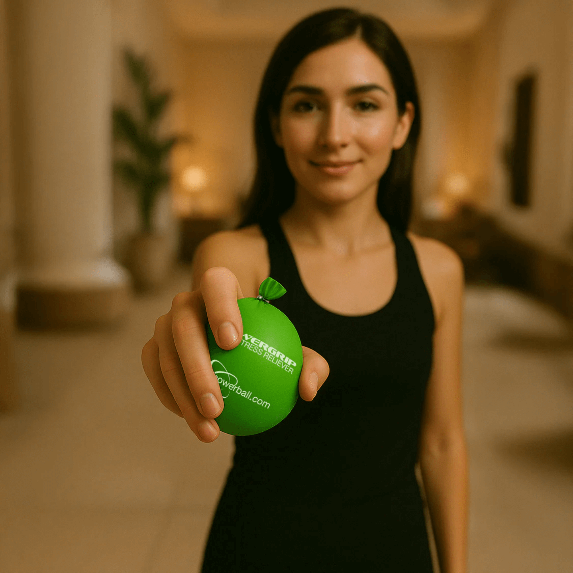 DFX Power Grip Ball Stress Reliever Hand Massage Tool by Jupiter Gear