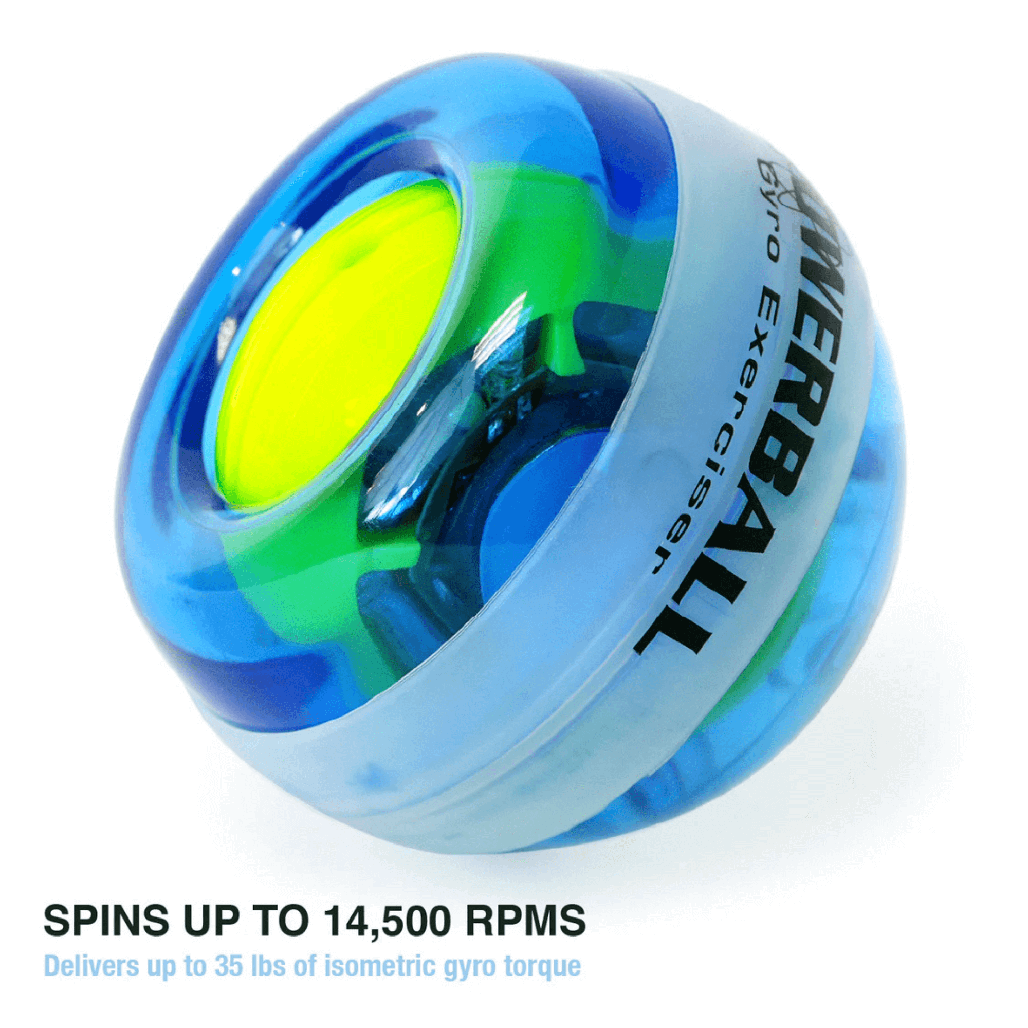DFX Powerball Blue Gyro Exerciser by Jupiter Gear
