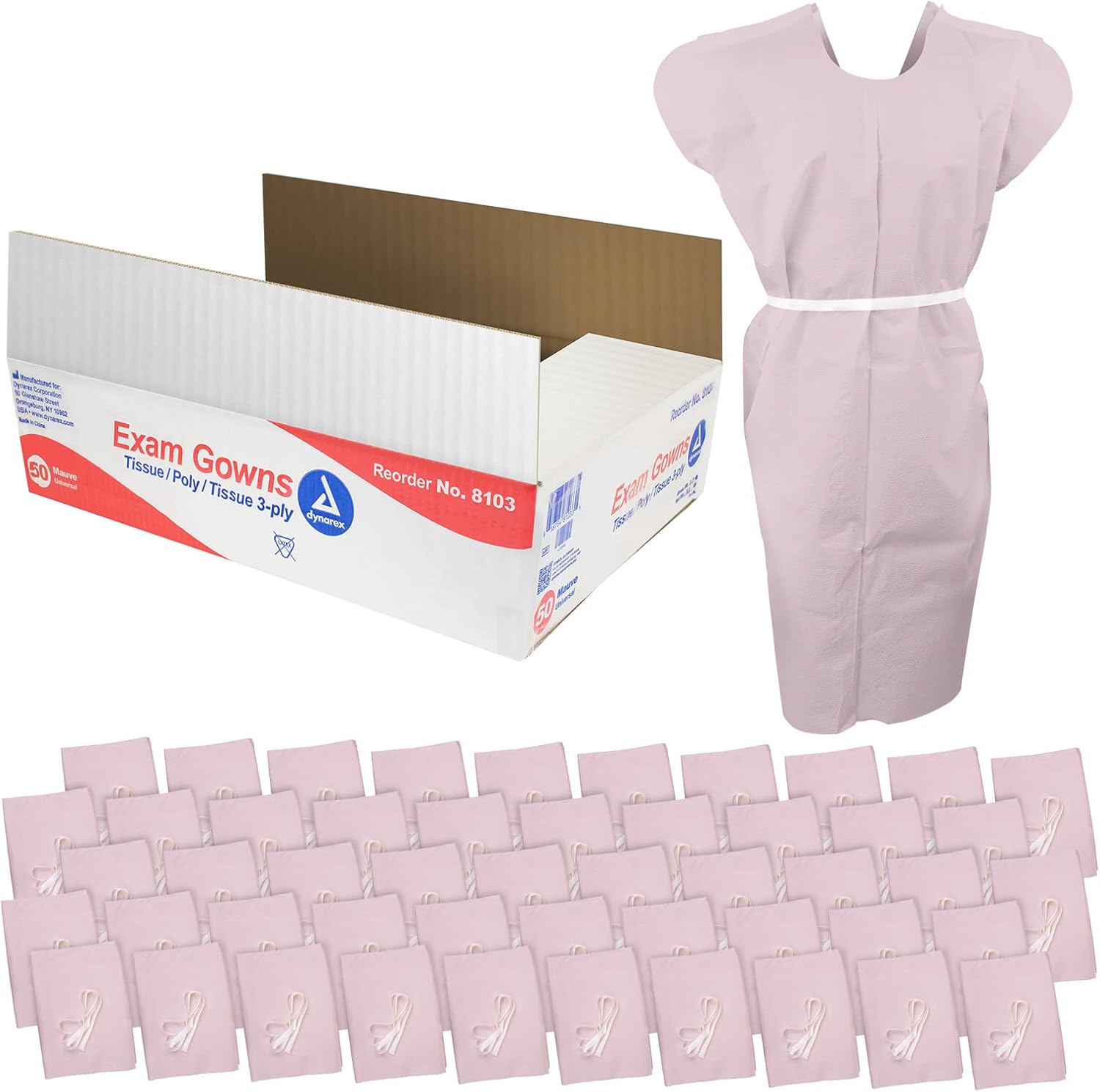 Dynarex Exam Gown (50 Count)