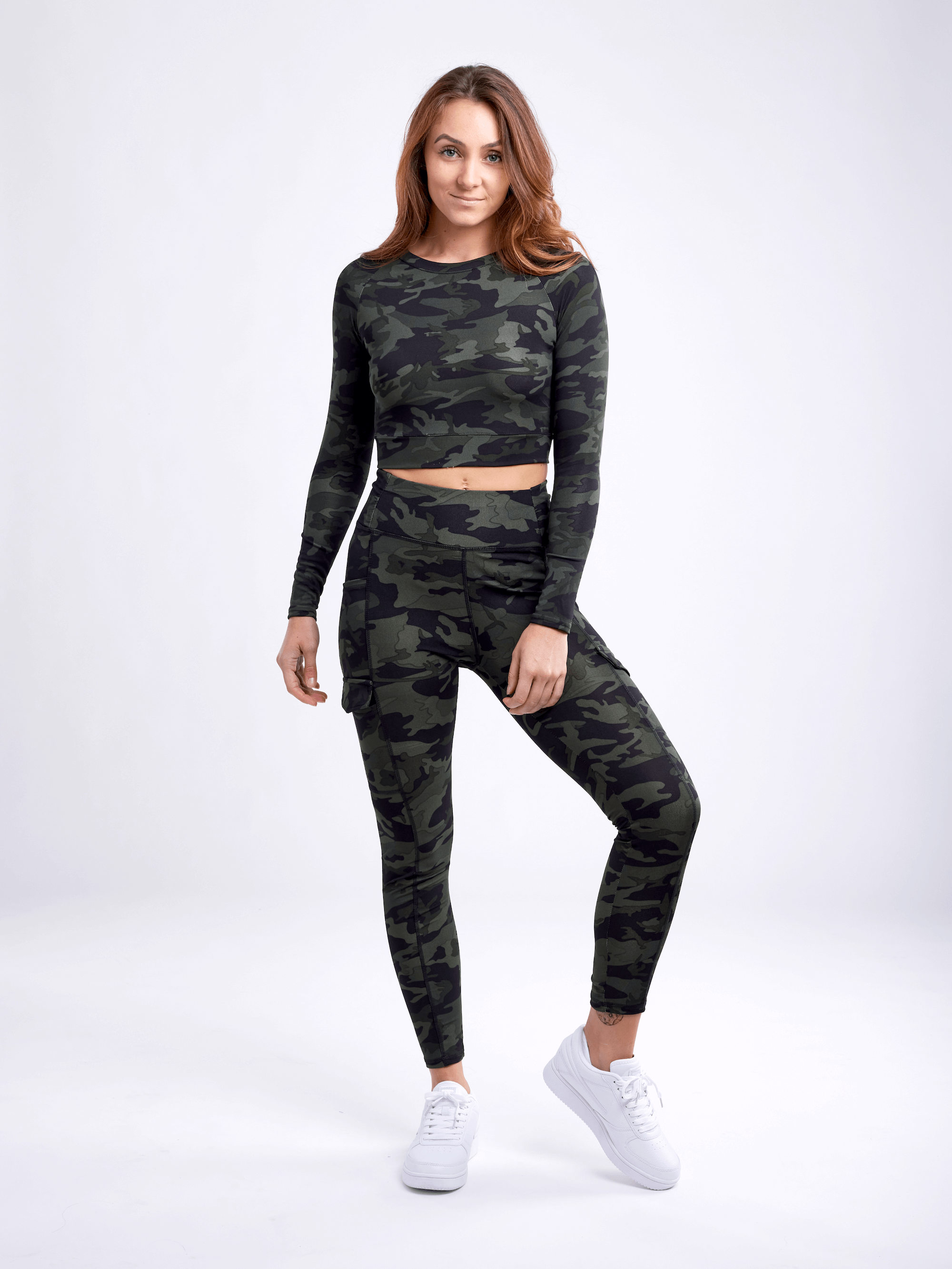 JupiterGear Long-Sleeve Crop Top by Jupiter Gear