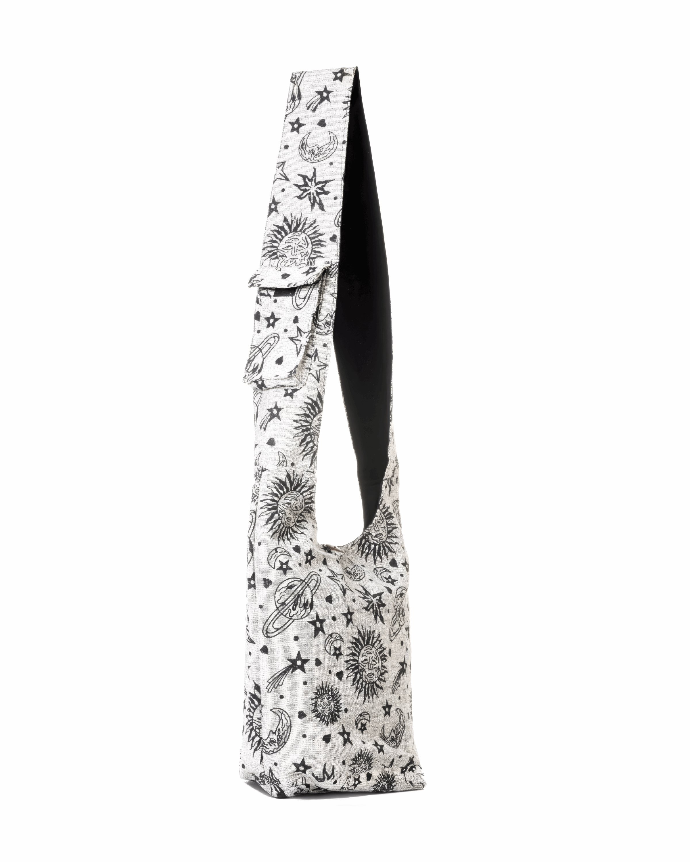 Kathmandu Collection Celestial Print Hobo Bag by Jupiter Gear