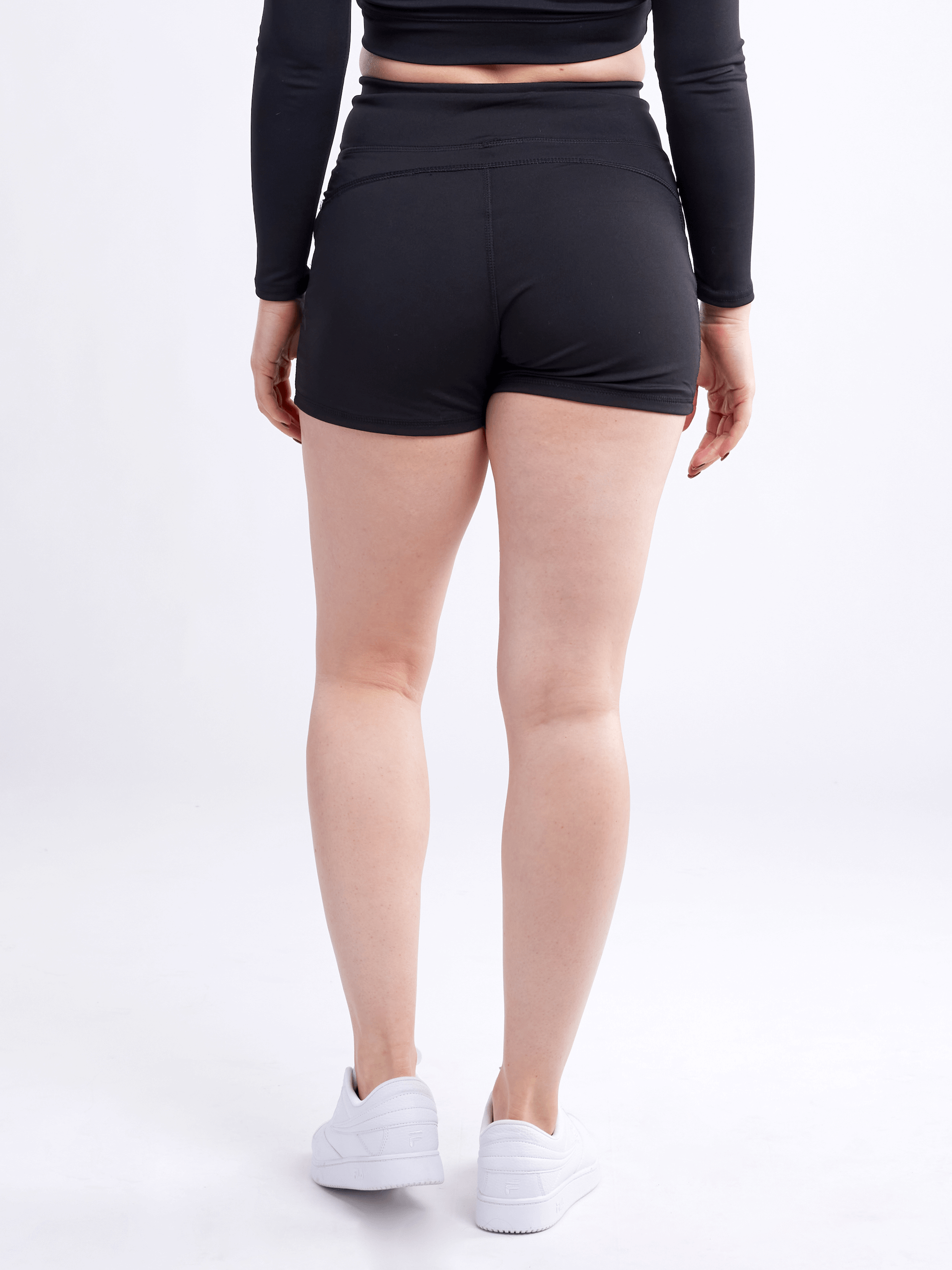 JupiterGear High-Waisted Athletic Shorts with Side Pockets by Jupiter Gear