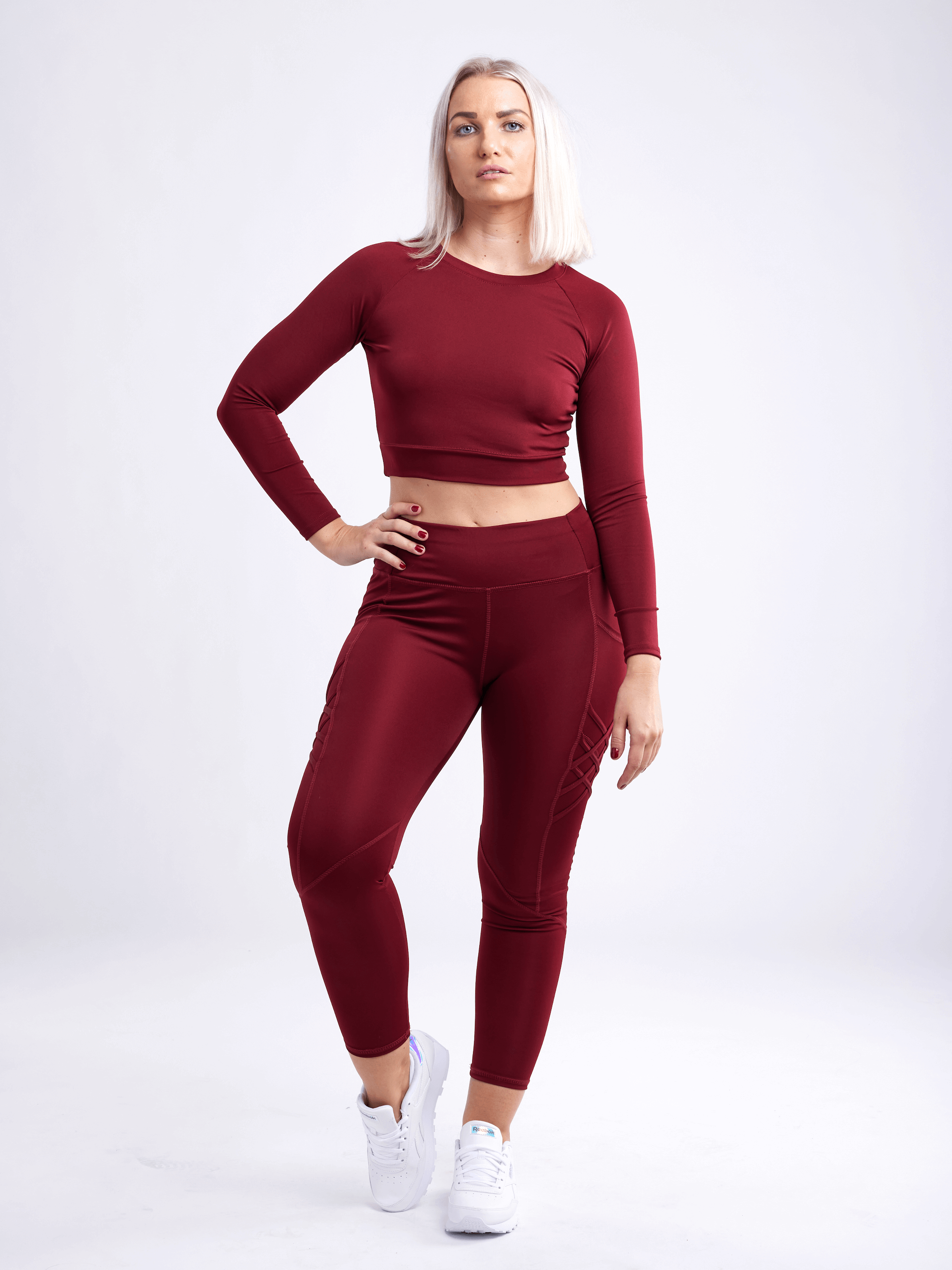JupiterGear Long-Sleeve Crop Top by Jupiter Gear
