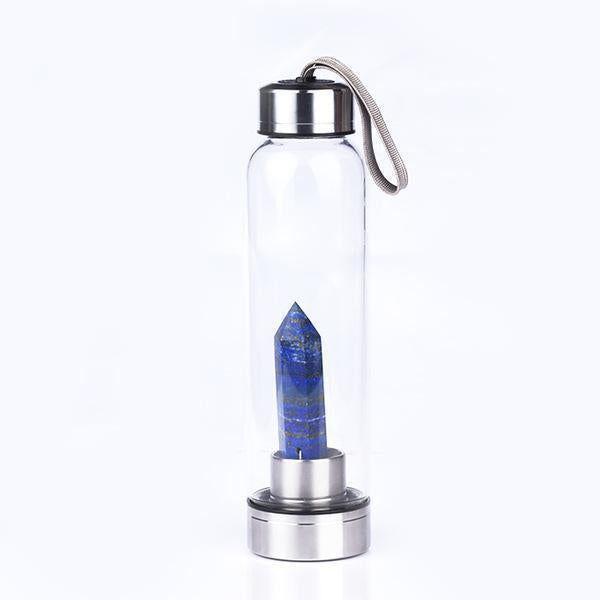 Pure Essence Natural Stone Infused Water In Glass Bottle Vista Shops