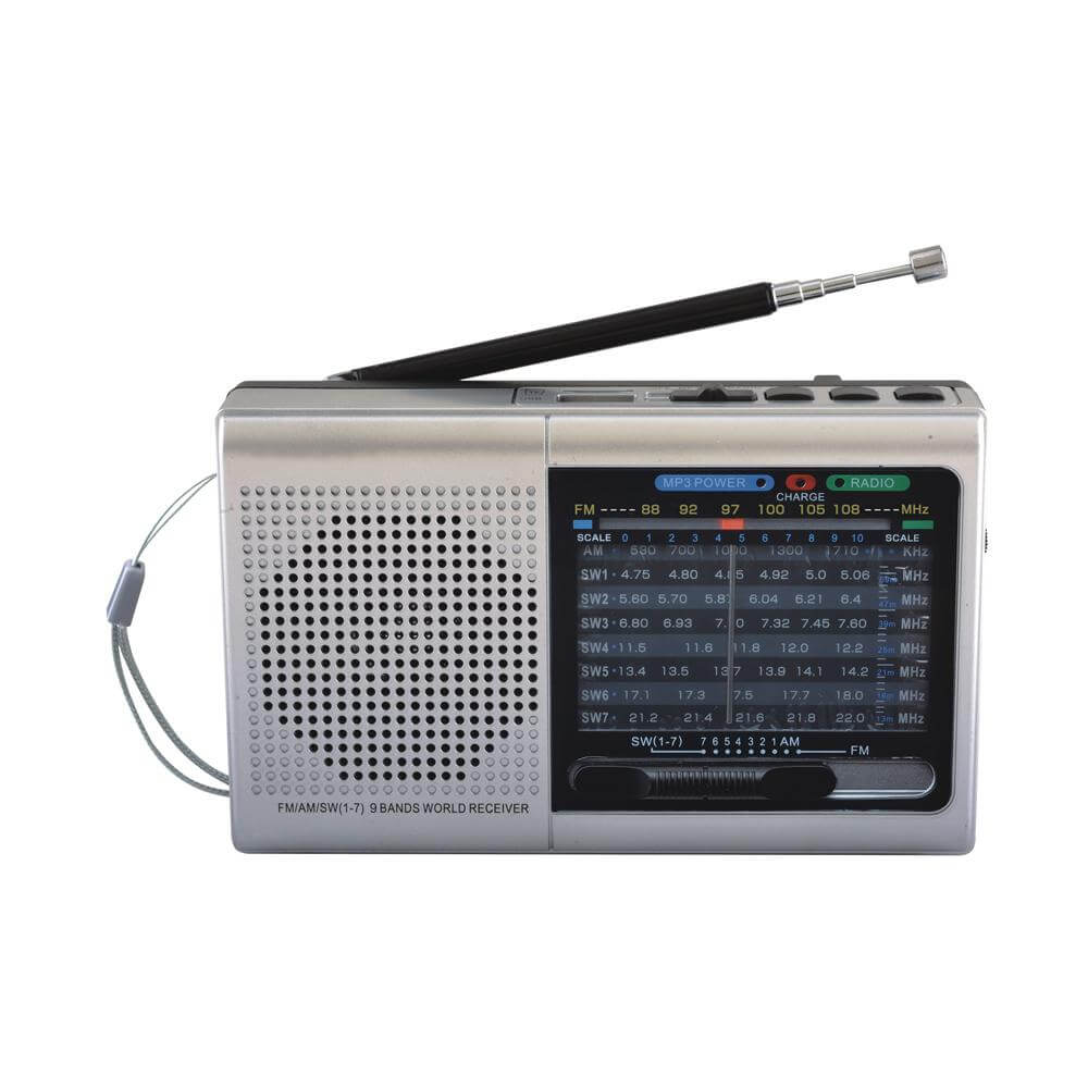 Supersonic 9 Band Radio With Bluetooth by Jupiter Gear