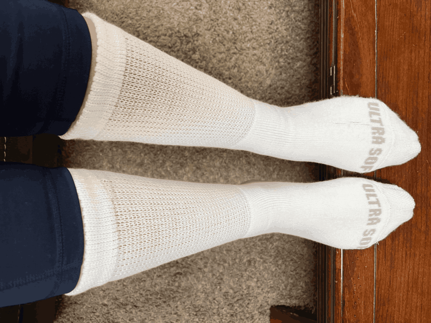 Ultra-Soft Upper Calf Diabetic Socks