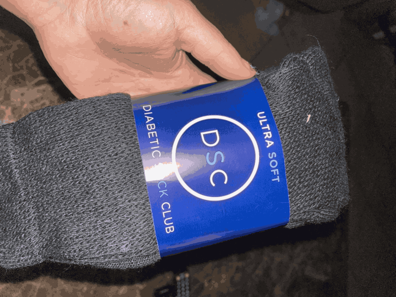 Ultra-Soft Upper Calf Diabetic Socks