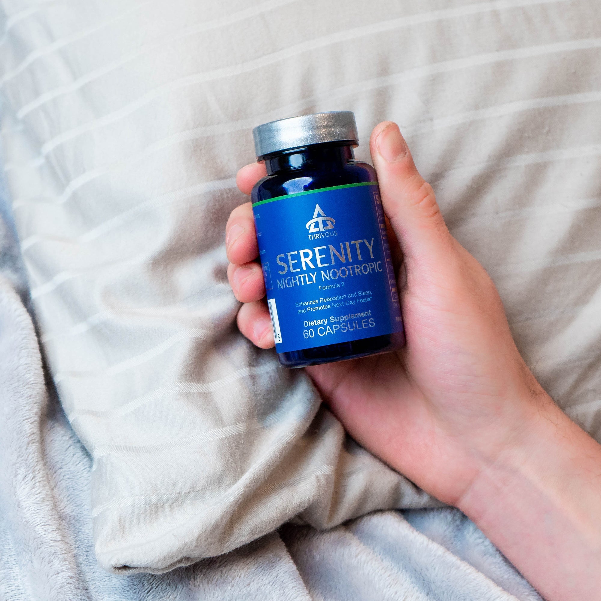 Serenity Nightly Nootropic by Thrivous