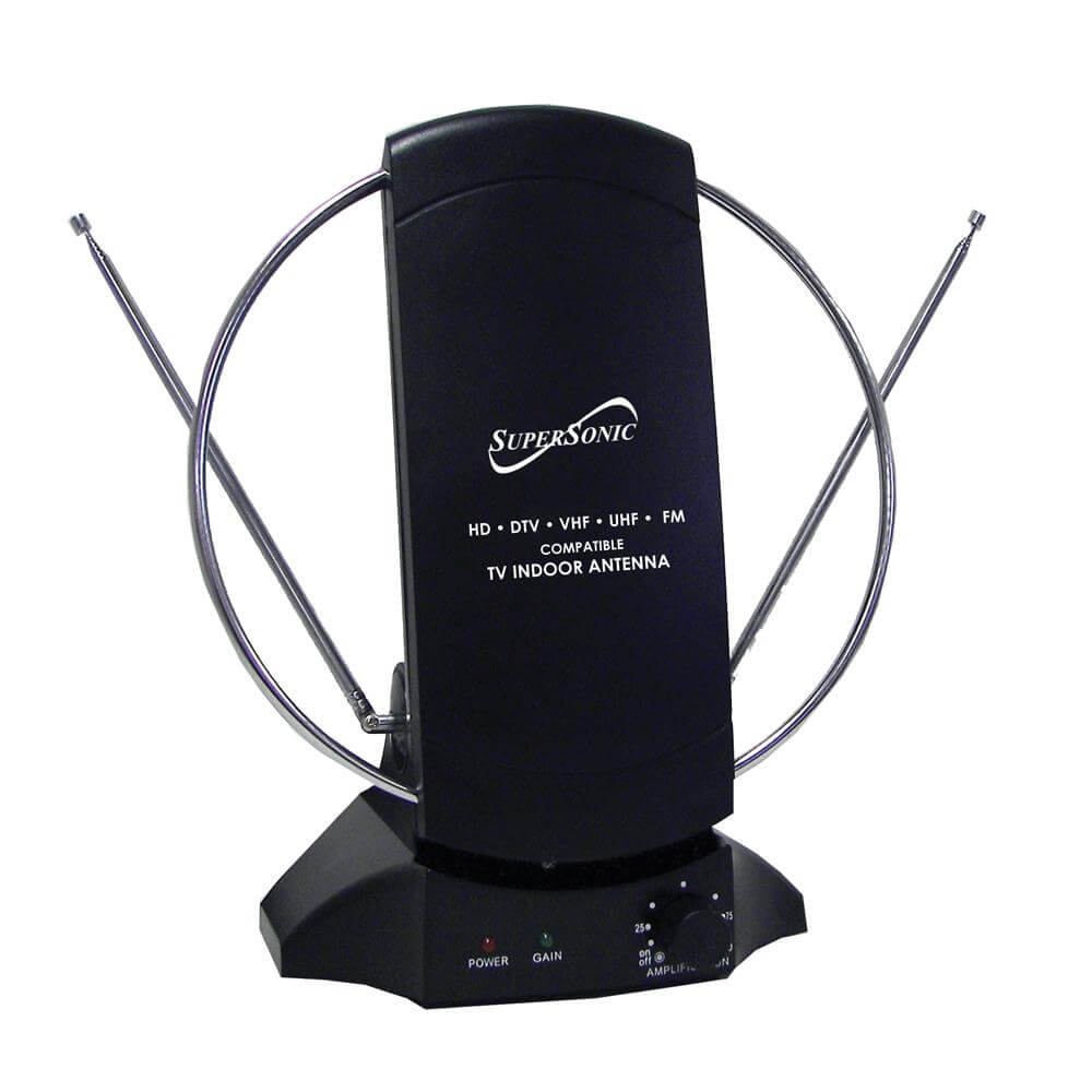 Supersonic HDTV Digital Amplified Indoor Antenna by Jupiter Gear