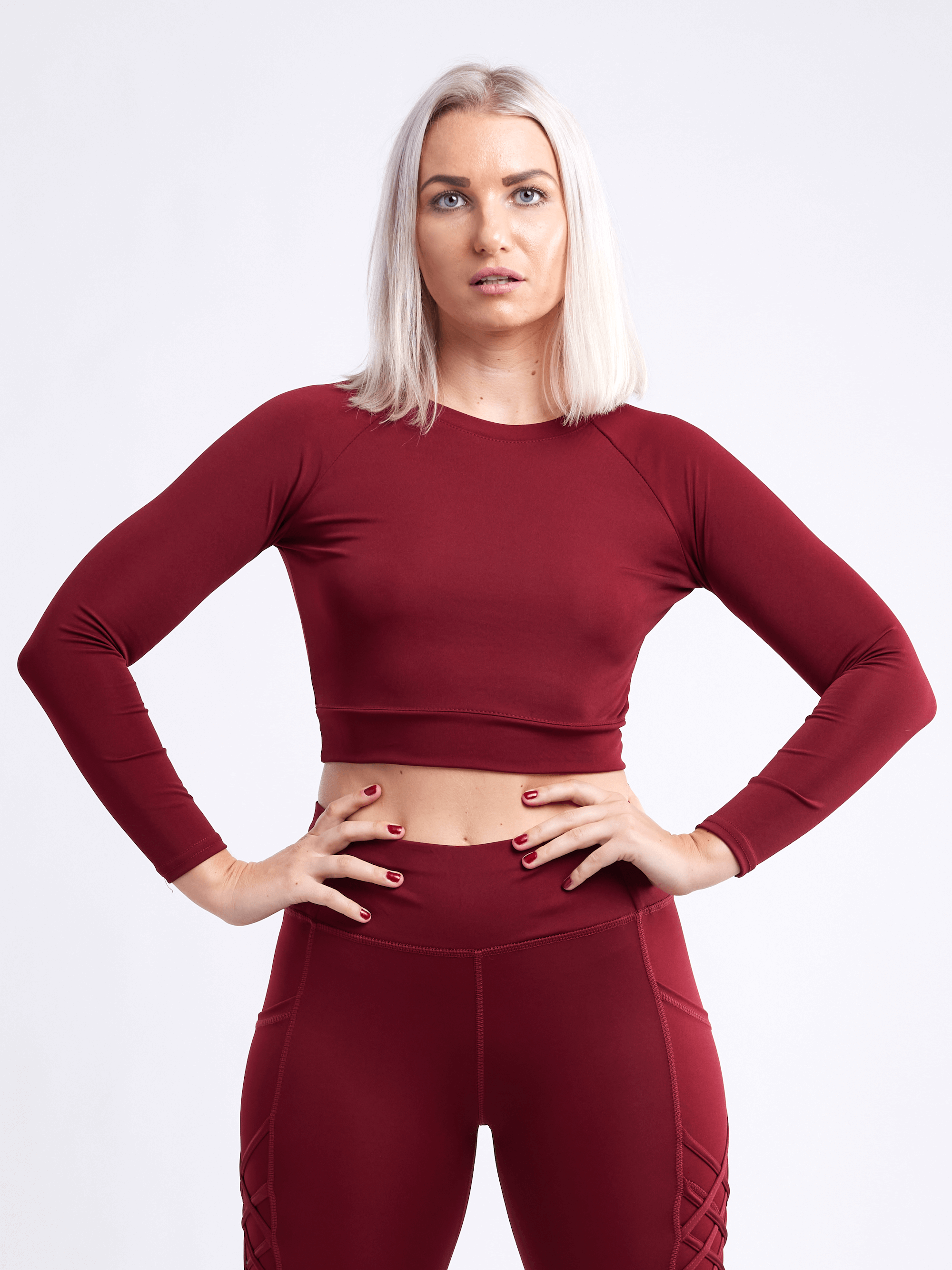 JupiterGear Long-Sleeve Crop Top by Jupiter Gear