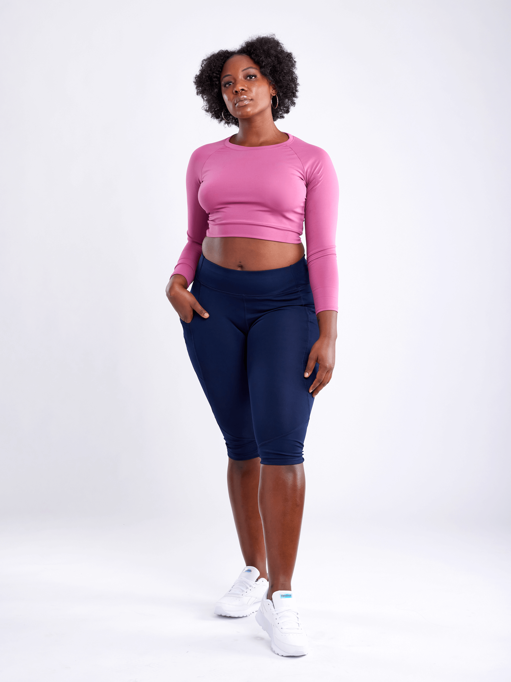 JupiterGear Long-Sleeve Crop Top by Jupiter Gear