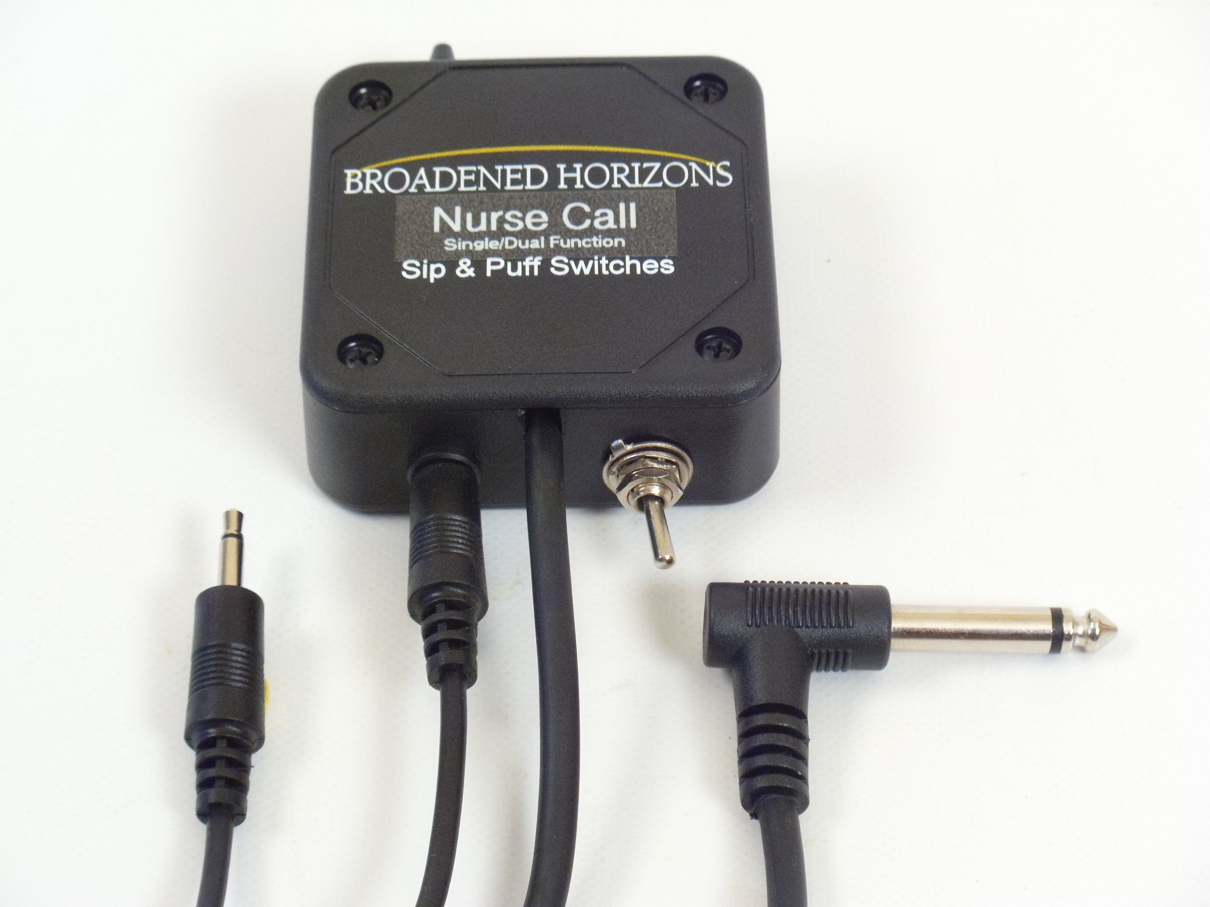 Nurse Call Sip / Puff / Bite Single or Dual Function Switches - Broadened Horizons Direct