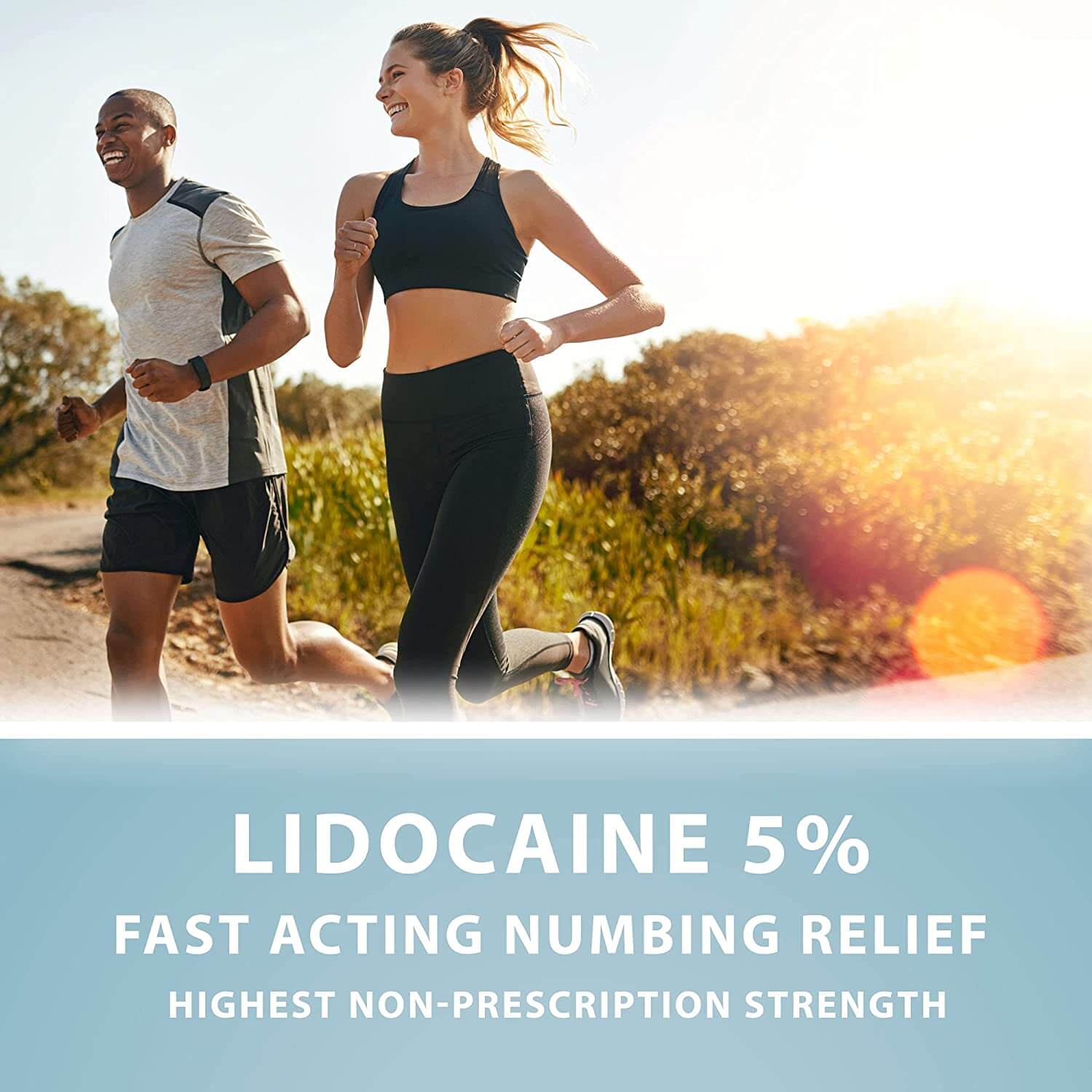 lidocaine 5% fast acting numbing