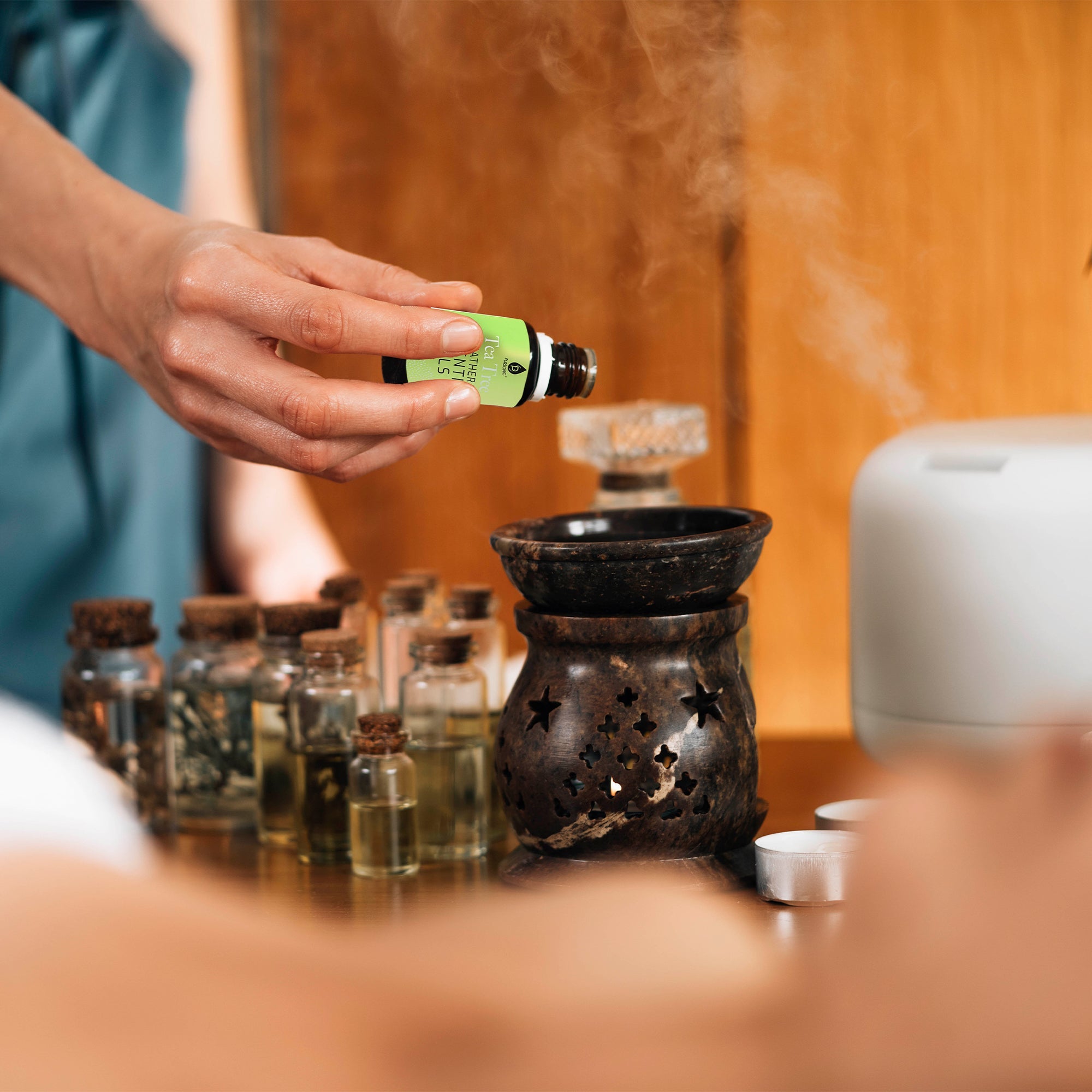 6 Pack of Aromatherapy Essential Oils by Pursonic