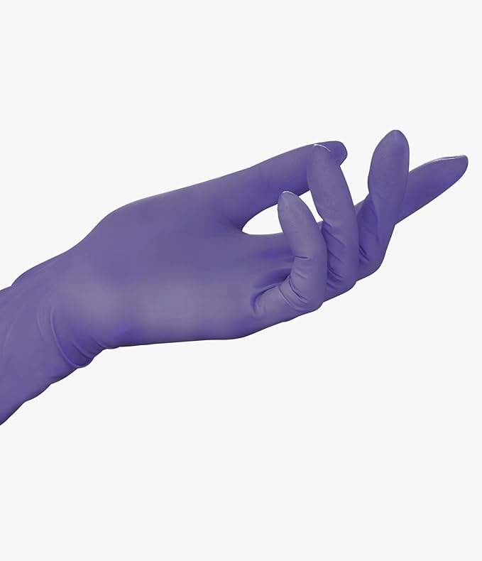 Halyard 1000ct Purple Nitrile Exam Gloves Non-Sterile Powder-Free 5.9 Mil, 9.5" Purple