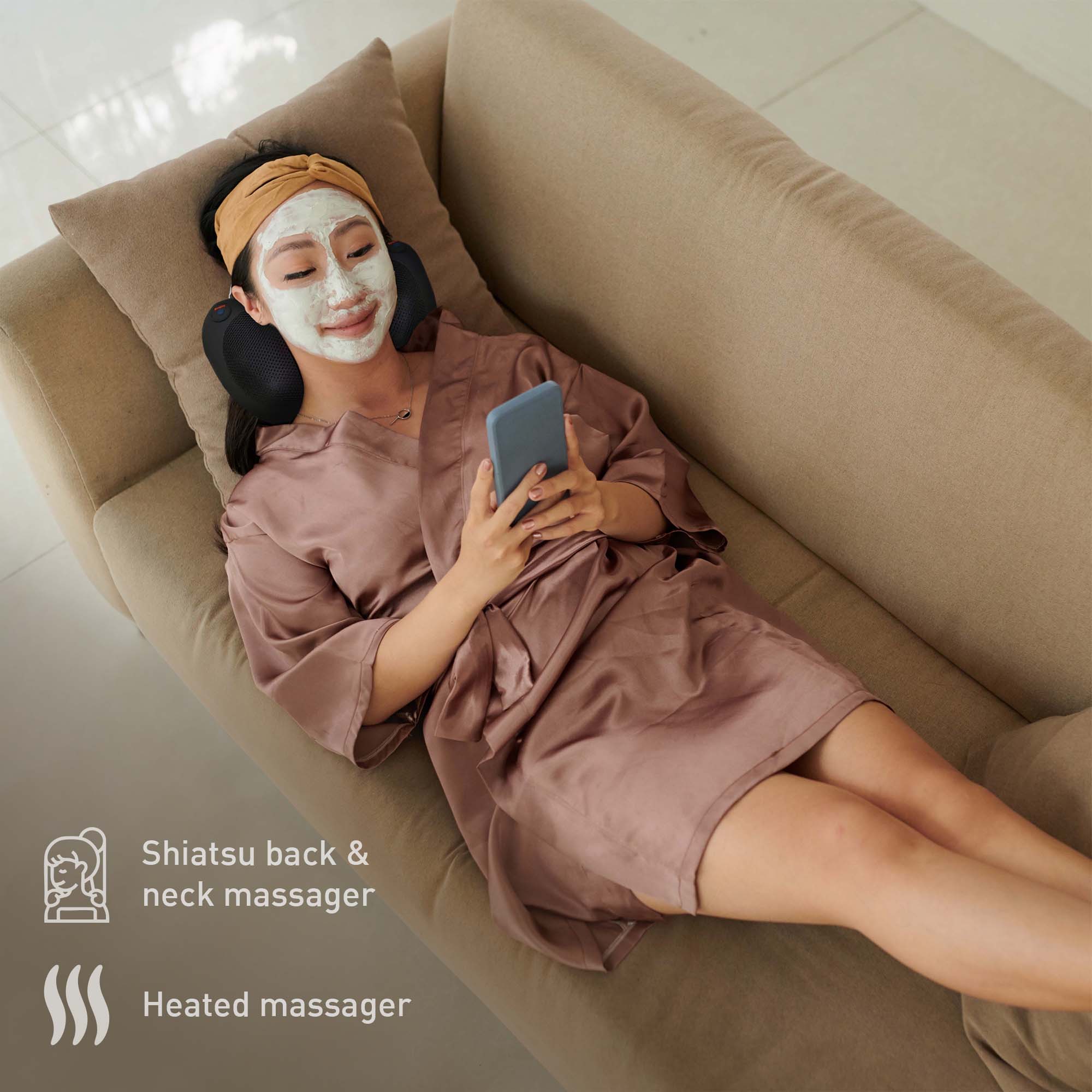 Ultimate Massage Therapy Bundle: 3-Speed Gun & Shiatsu Massager by Pursonic