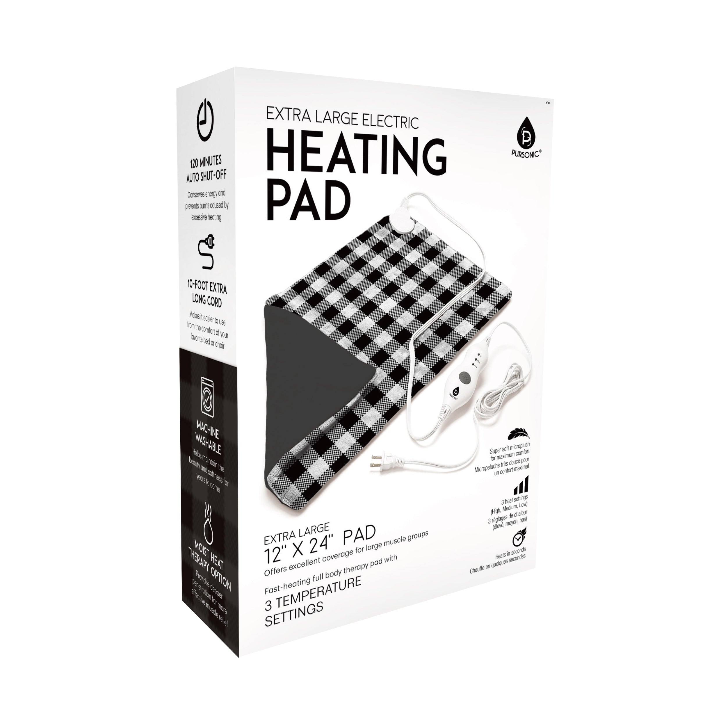 Electric Heating Pad by Pursonic