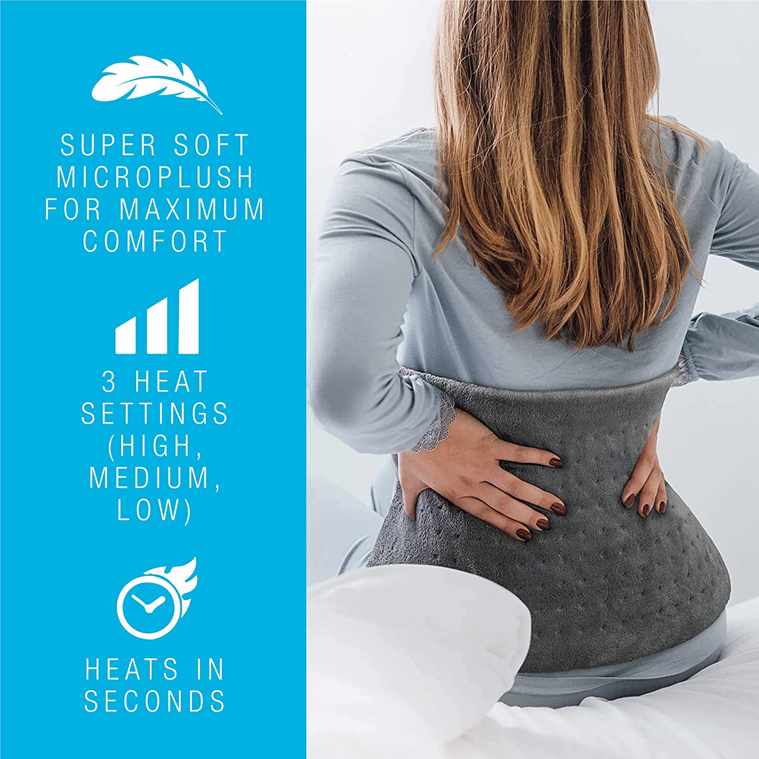 Electric Heating Pad by Pursonic