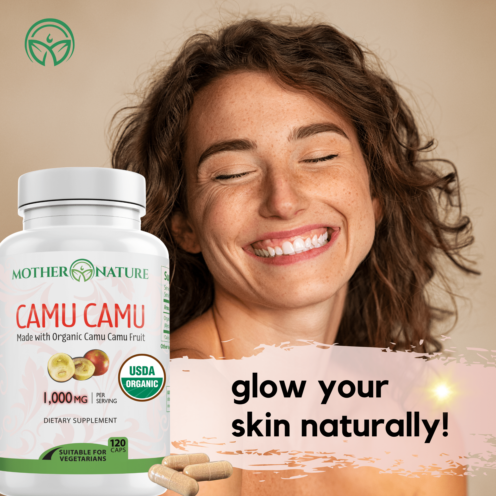 Camu Camu Capsules by Mother Nature Organics