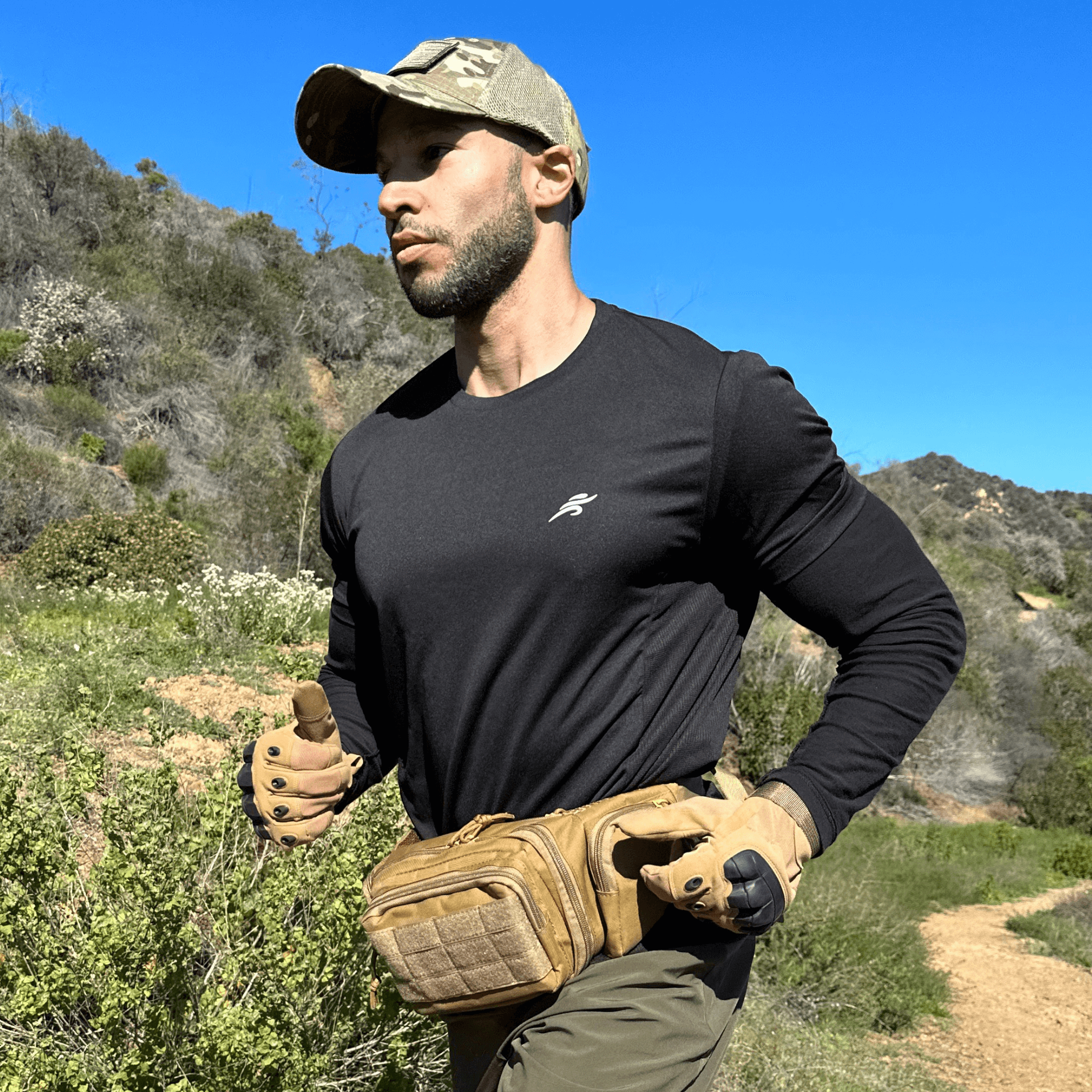 Tactical Military Airsoft Gloves for Outdoor Sports, Paintball, and Motorcycling with Touchscreen Fingertip Capability by Jupiter Gear