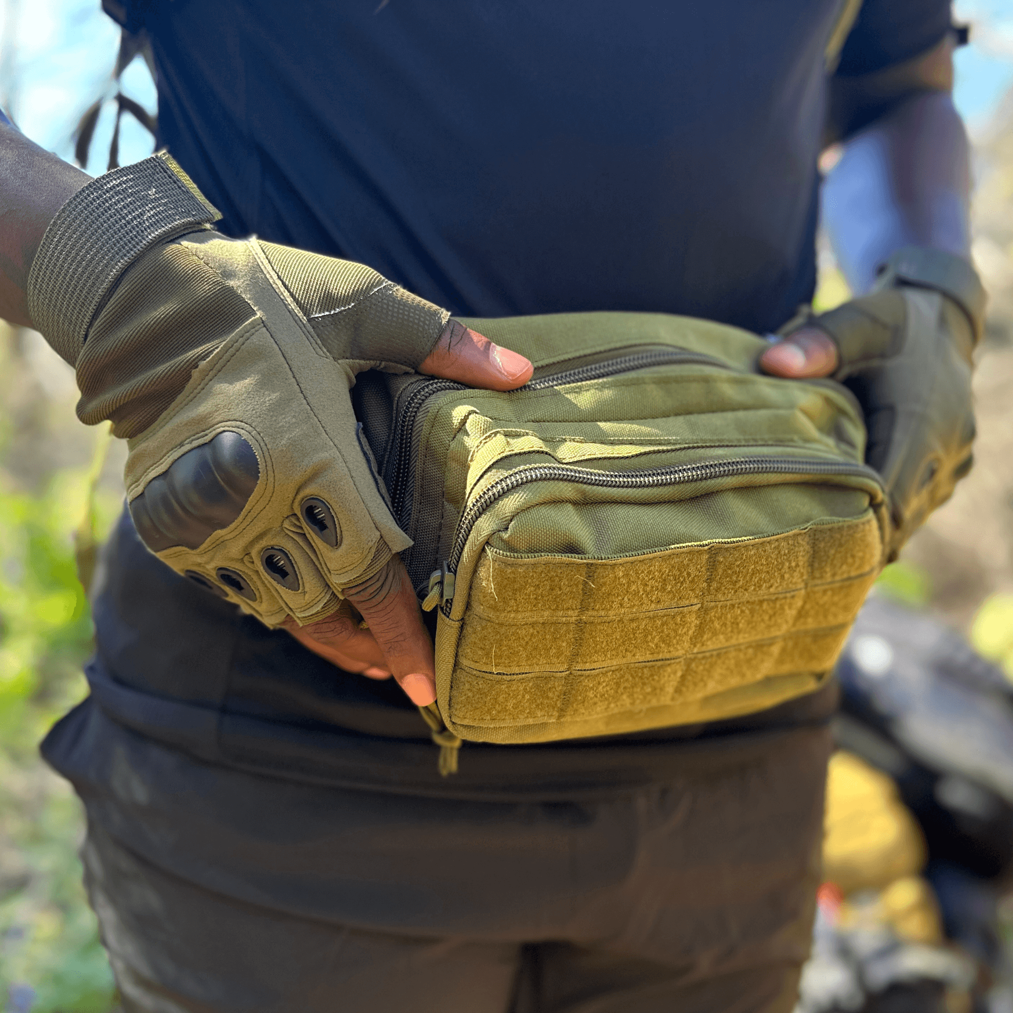 Tactical Fingerless Airsoft Gloves for Outdoor Sports, Paintball, and Motorcycling by Jupiter Gear