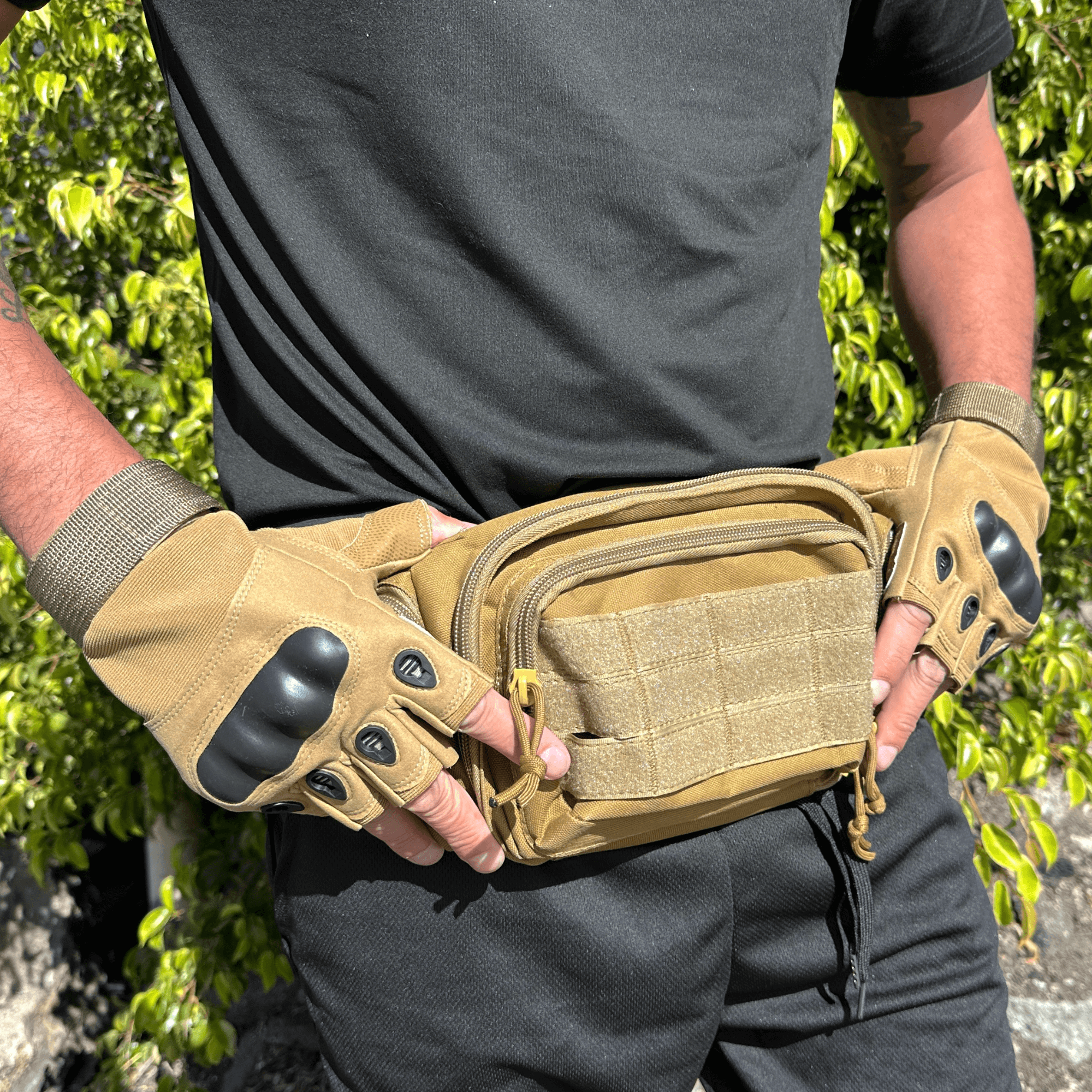 Tactical Fingerless Airsoft Gloves for Outdoor Sports, Paintball, and Motorcycling by Jupiter Gear