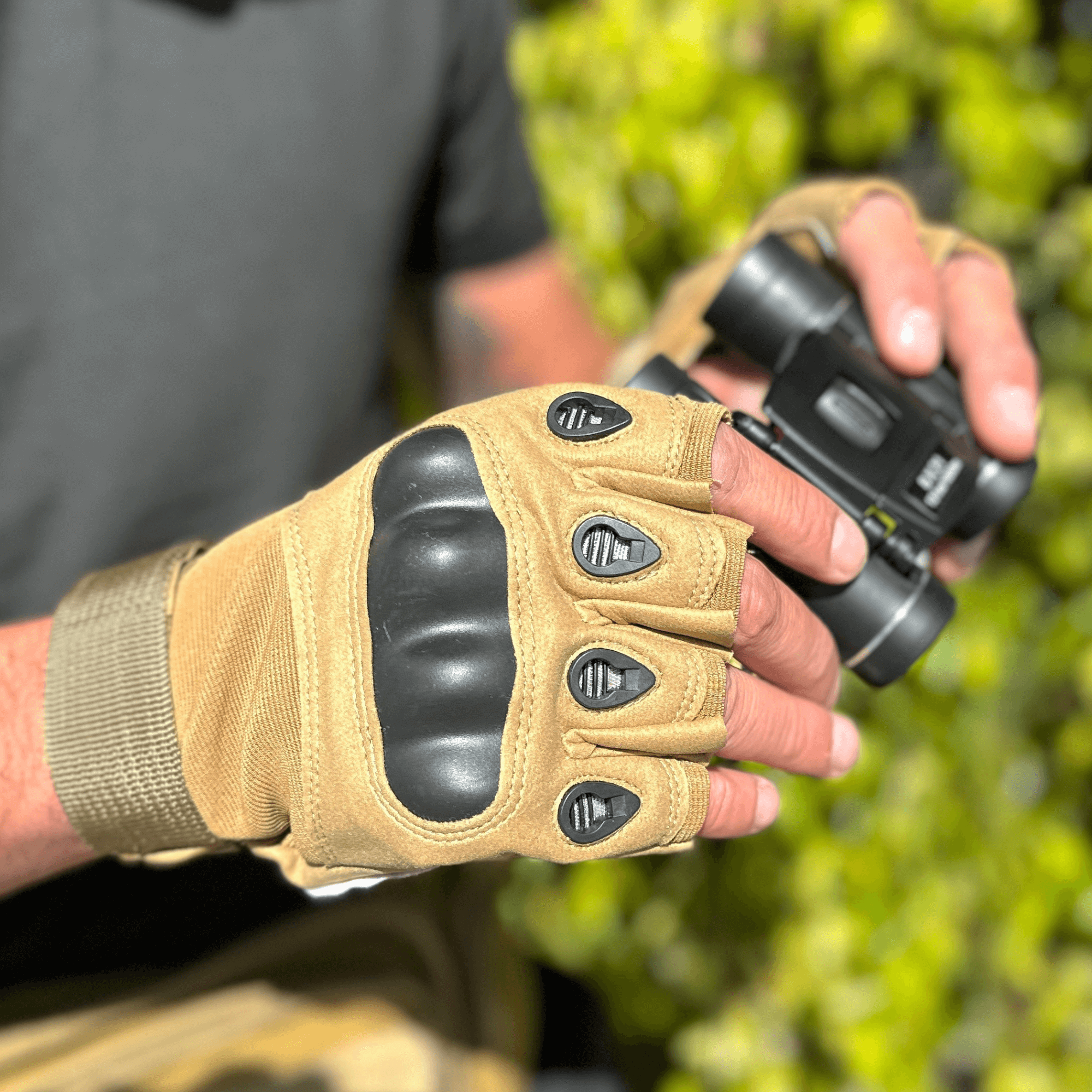 Tactical Fingerless Airsoft Gloves for Outdoor Sports, Paintball, and Motorcycling by Jupiter Gear