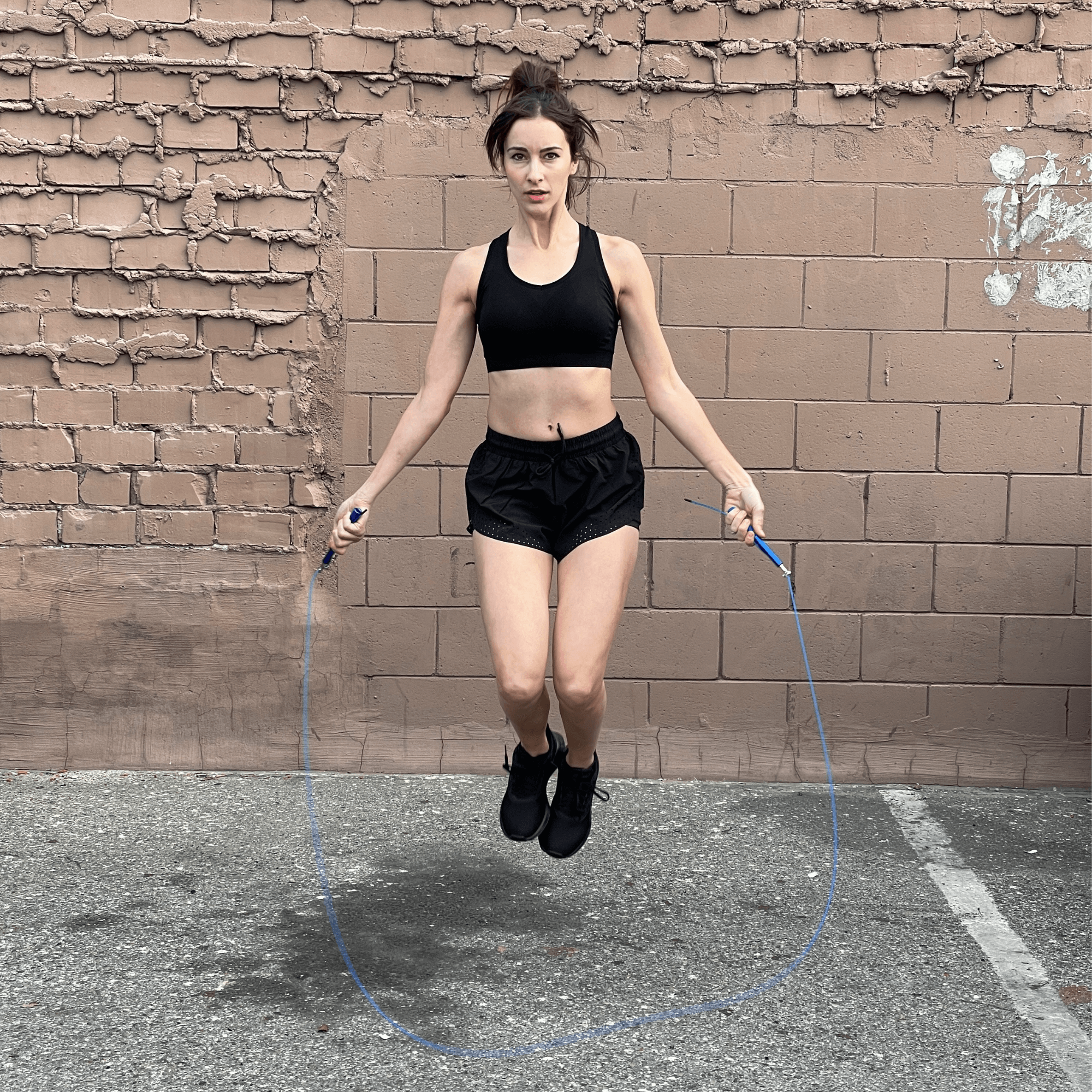 Weighted Jump Rope with Adjustable Steel Wire Cable by Jupiter Gear