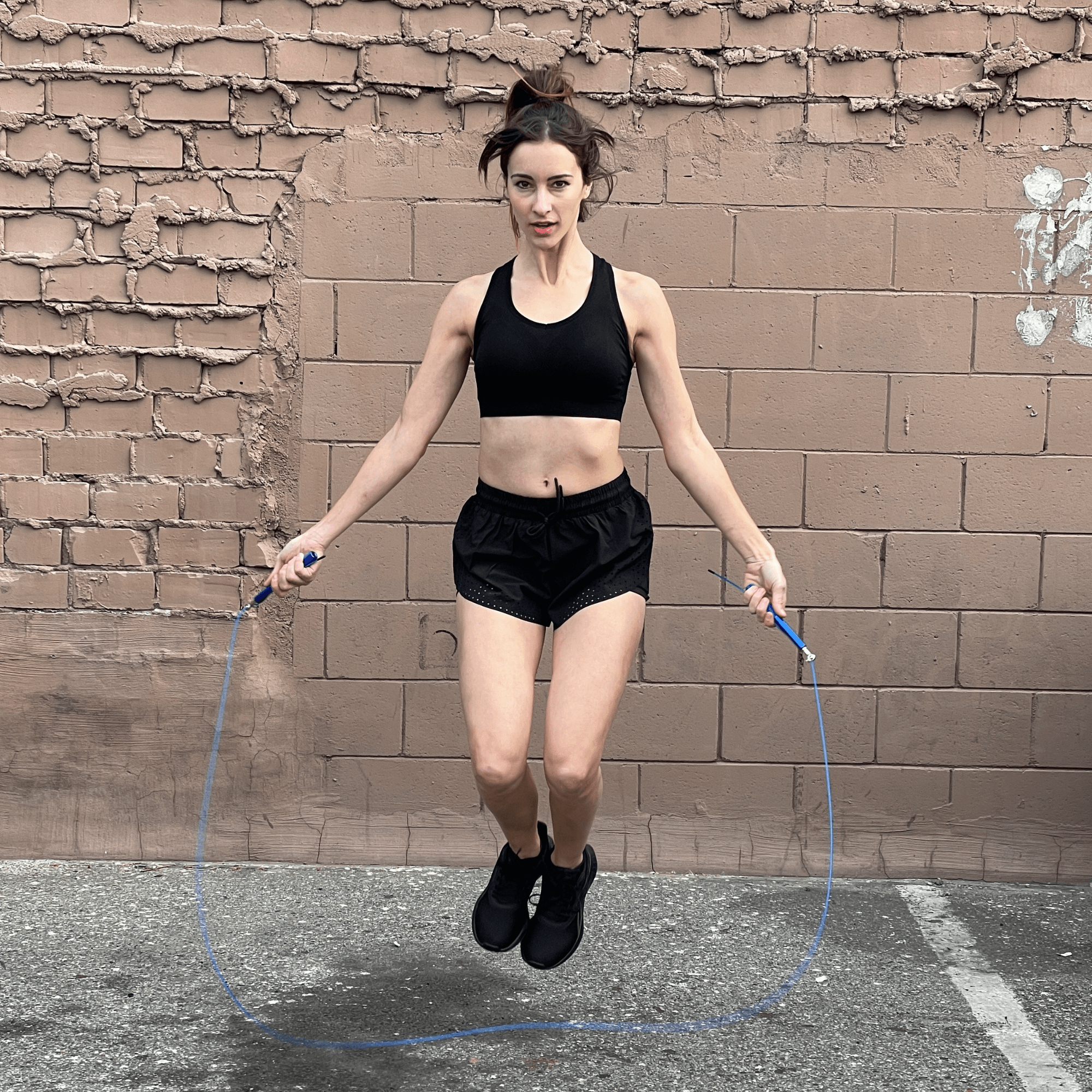 Weighted Jump Rope with Adjustable Steel Wire Cable by Jupiter Gear