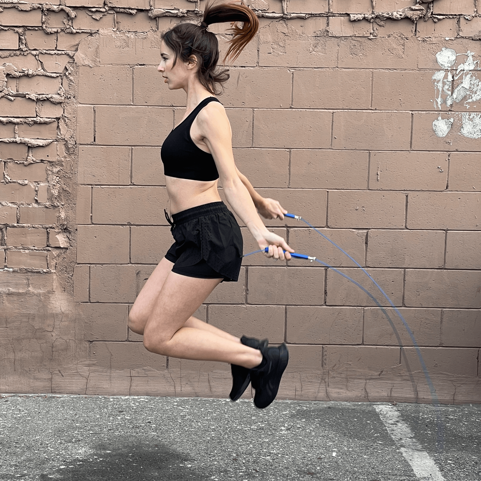 Weighted Jump Rope with Adjustable Steel Wire Cable by Jupiter Gear