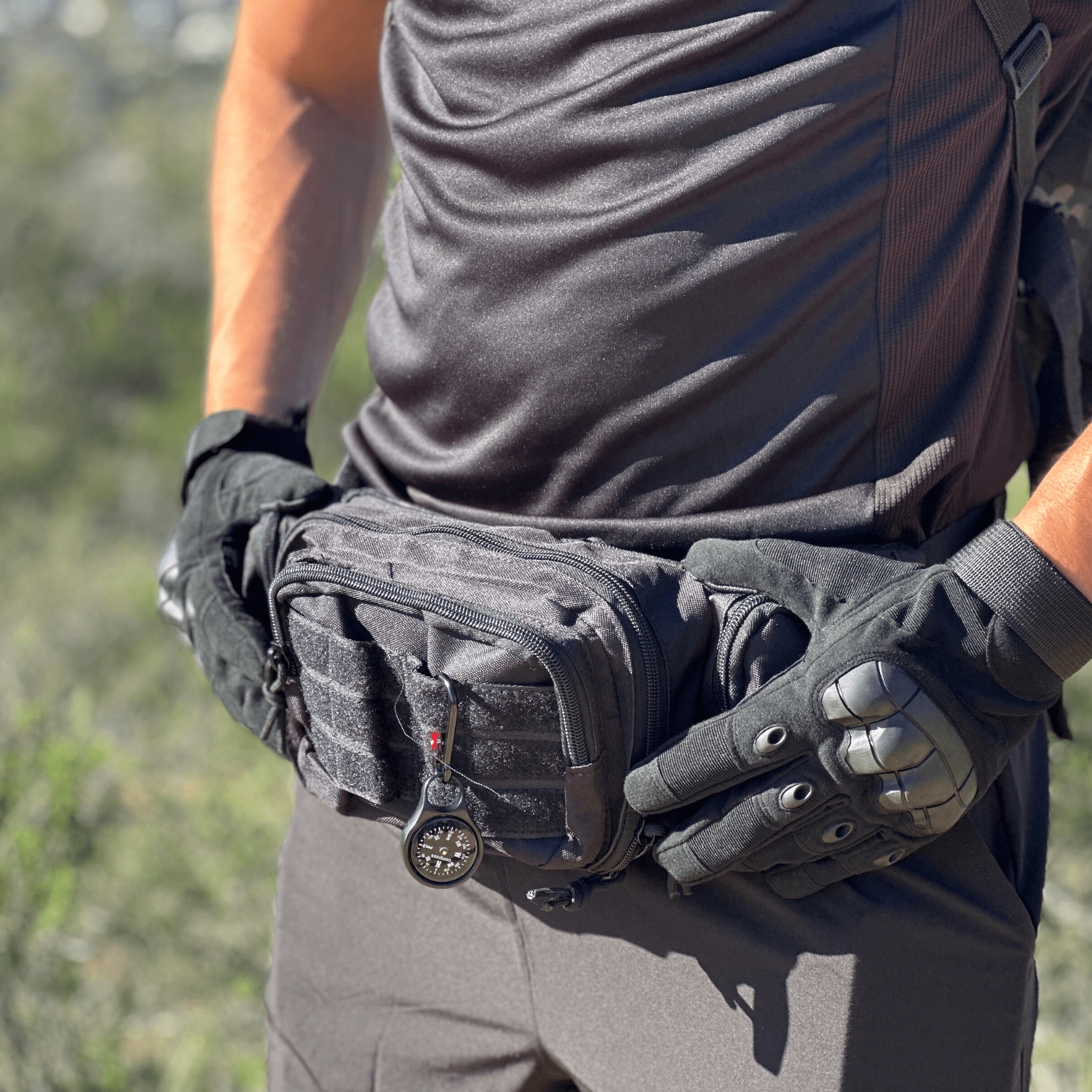 Tactical Waist Bag & MOLLE EDC Pouch For Outdoor Activities by Jupiter Gear