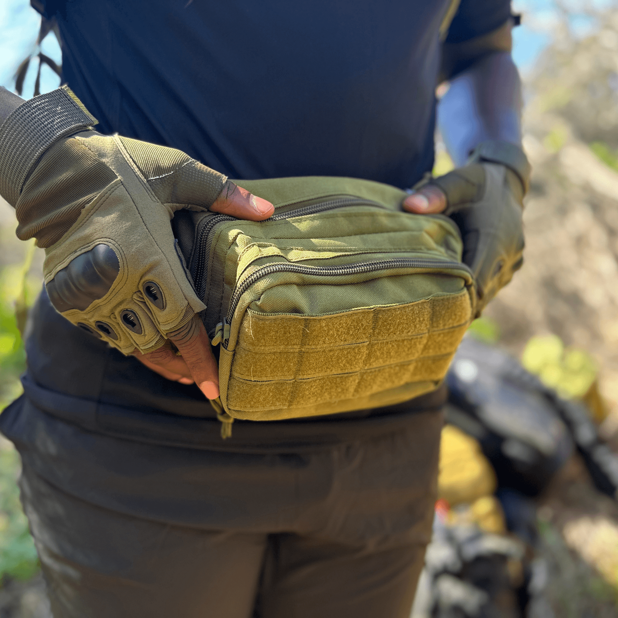 Tactical Waist Bag & MOLLE EDC Pouch For Outdoor Activities by Jupiter Gear