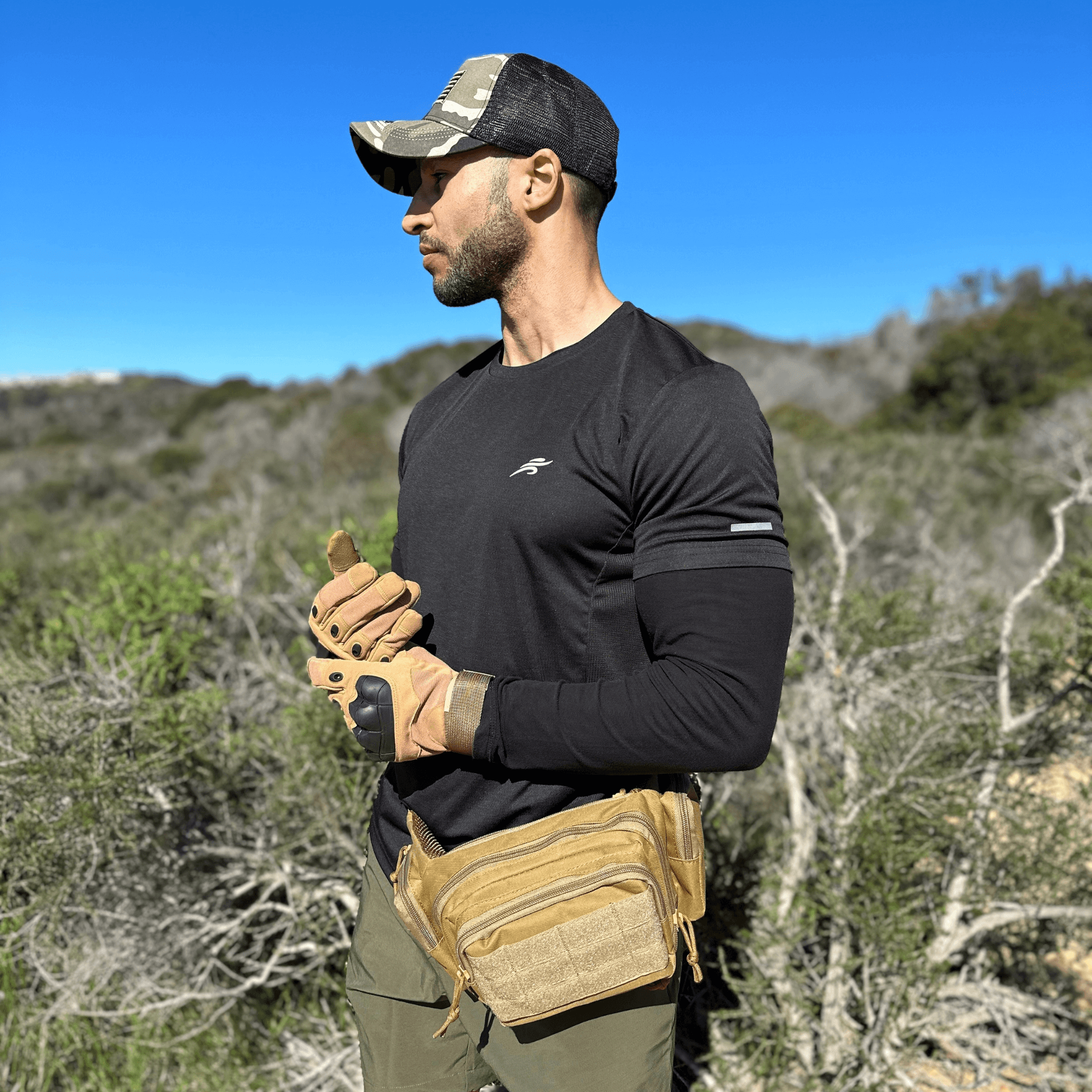 Tactical Waist Bag & MOLLE EDC Pouch For Outdoor Activities by Jupiter Gear