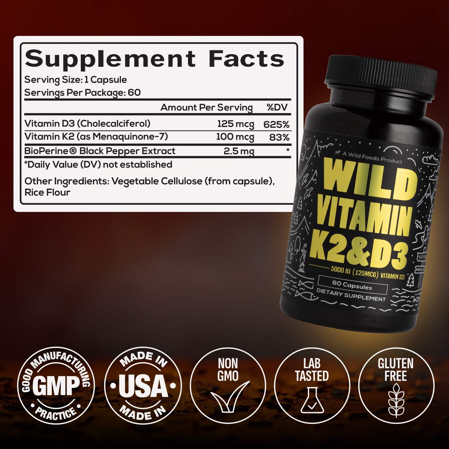 Wild Man Bundles: Natural Anabolic Support by Wild Foods