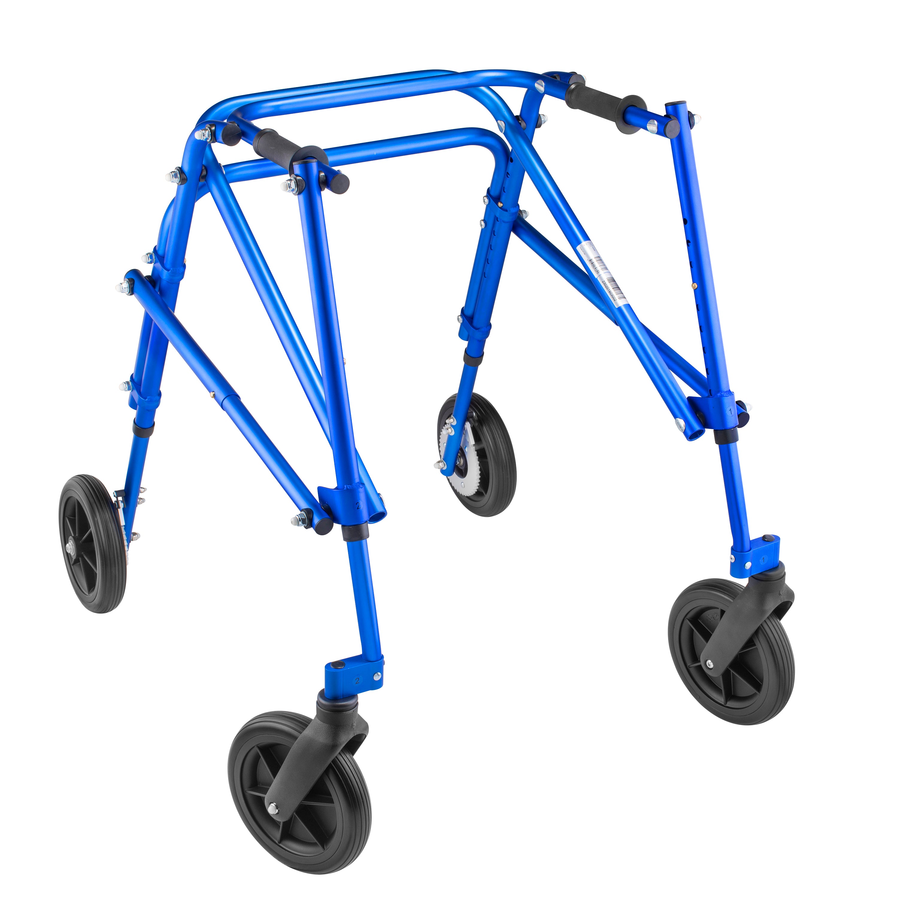 Klip 4W Walker, 8" Wheels, Lg, Blue