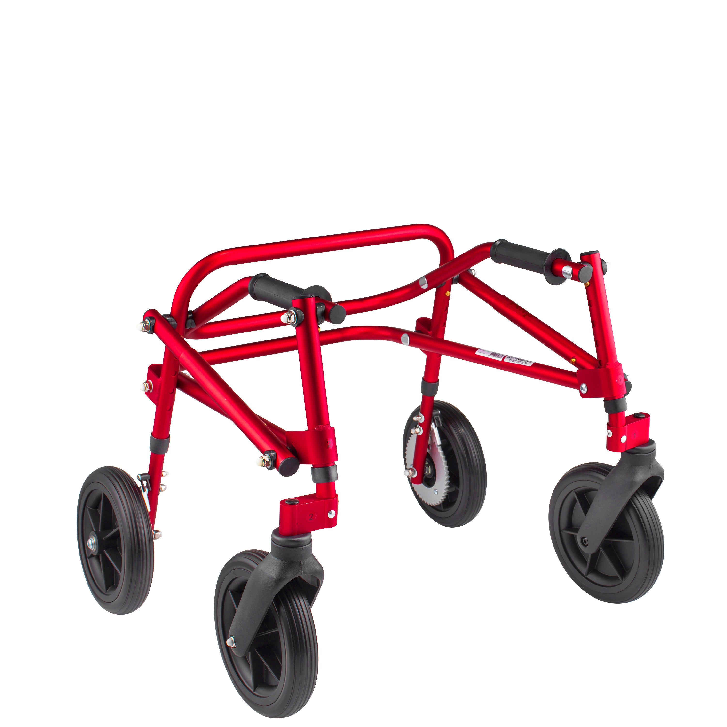 Klip 4W Walker,  8" Wheels,  XS , Red