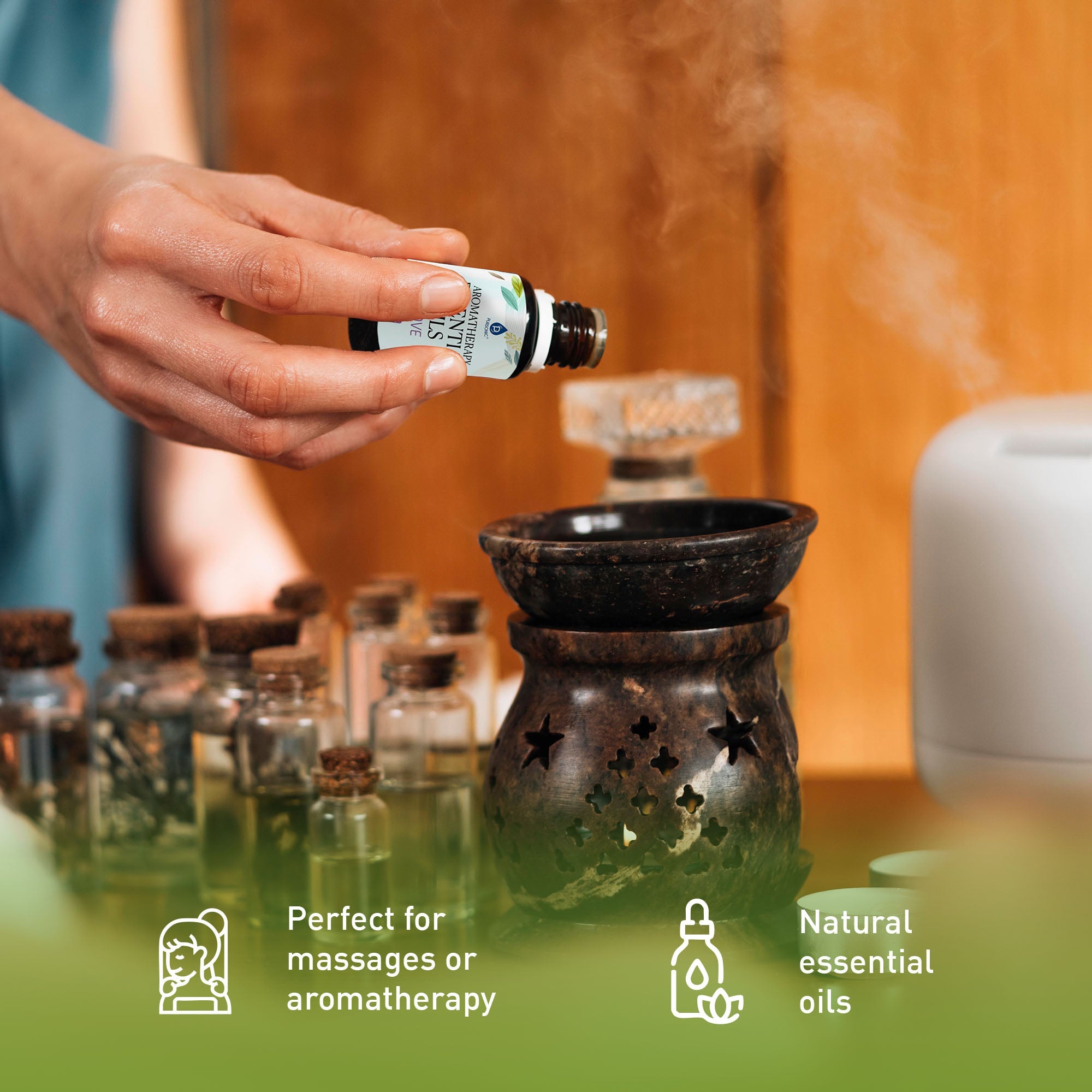 14 pack aromatherapy essential oil gift set by Pursonic