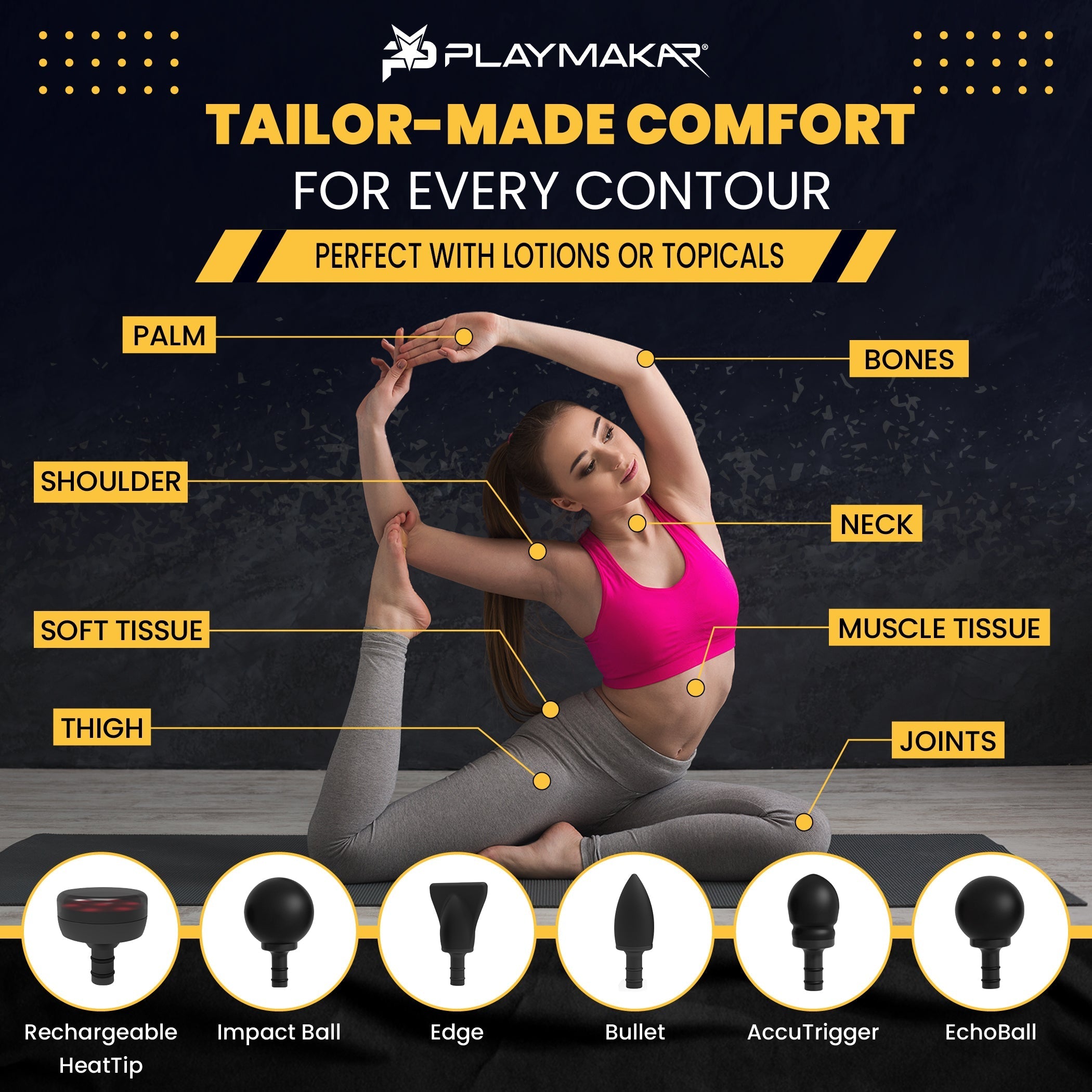 MVPmini Percussion Massage System by PlayMakar