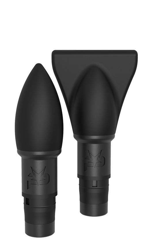 MVP+ DynamicDuo with Edge and Bullet Massage Heads by PlayMakar