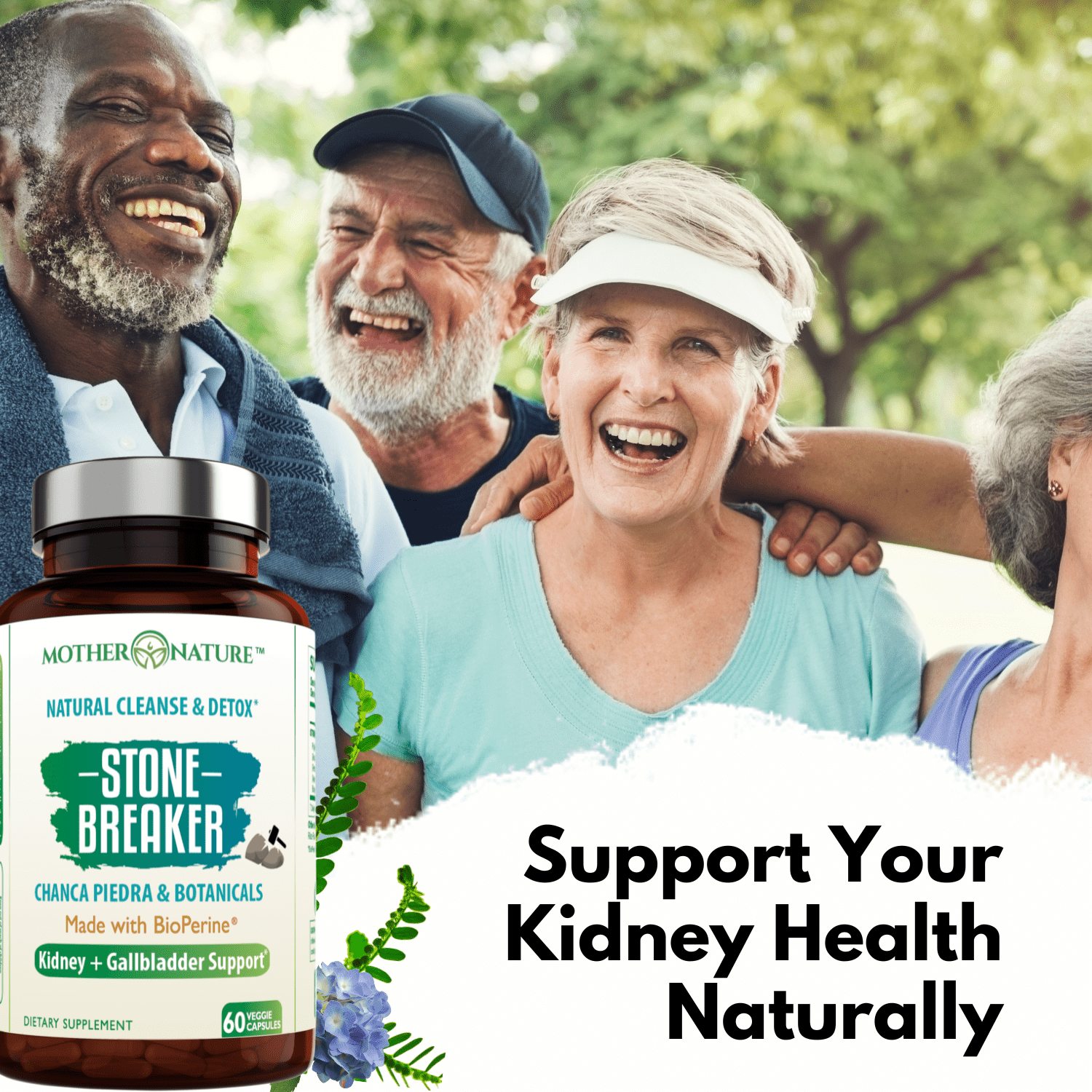 Stone Breaker Capsules by Mother Nature Organics